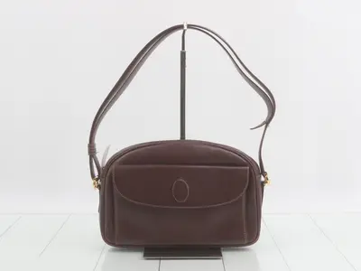 Must Shoulder Bag, Bordeaux Leather