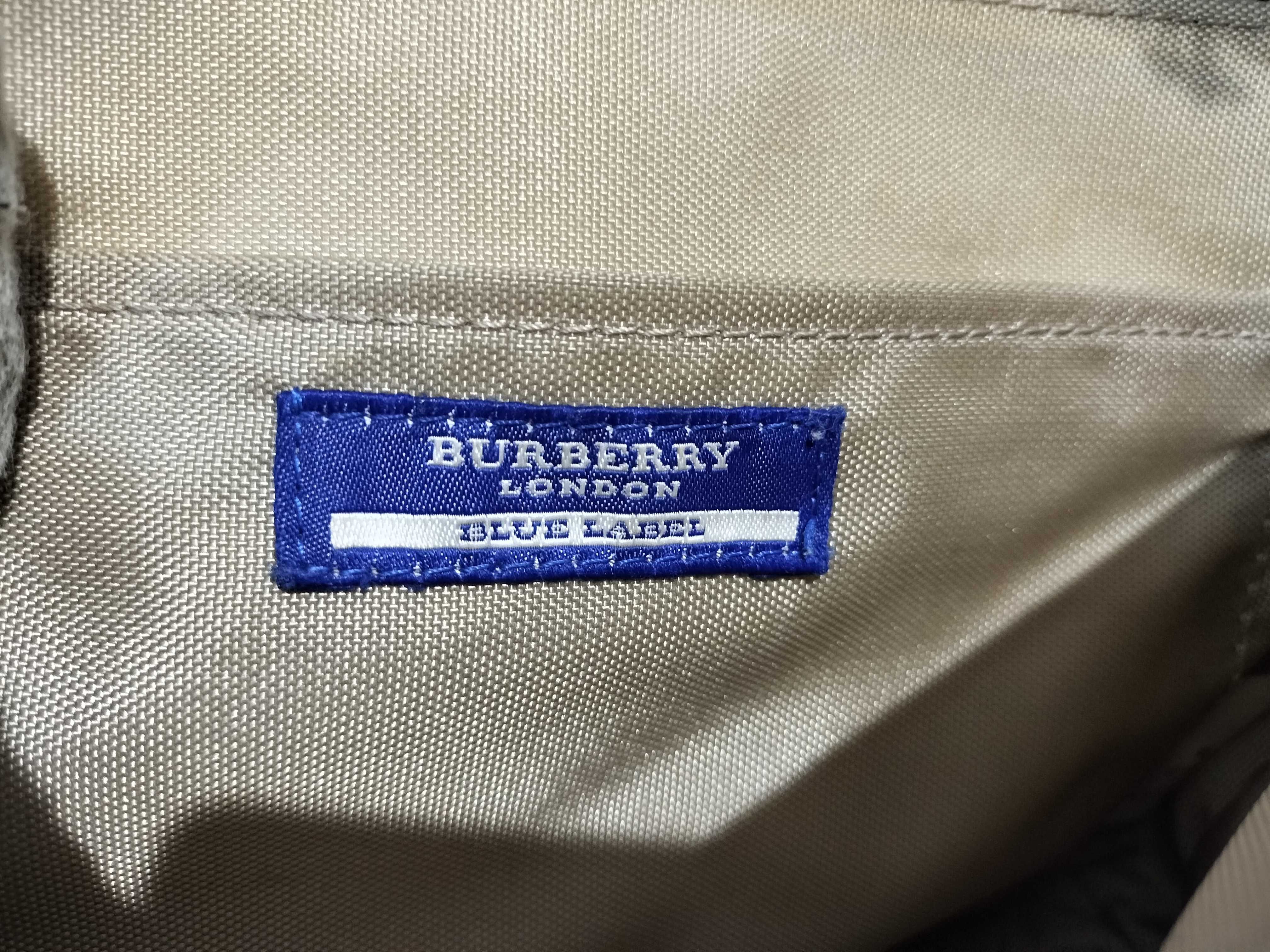Blue Label Nova Check Shoulder Bag - Canvas x Leather — view 11