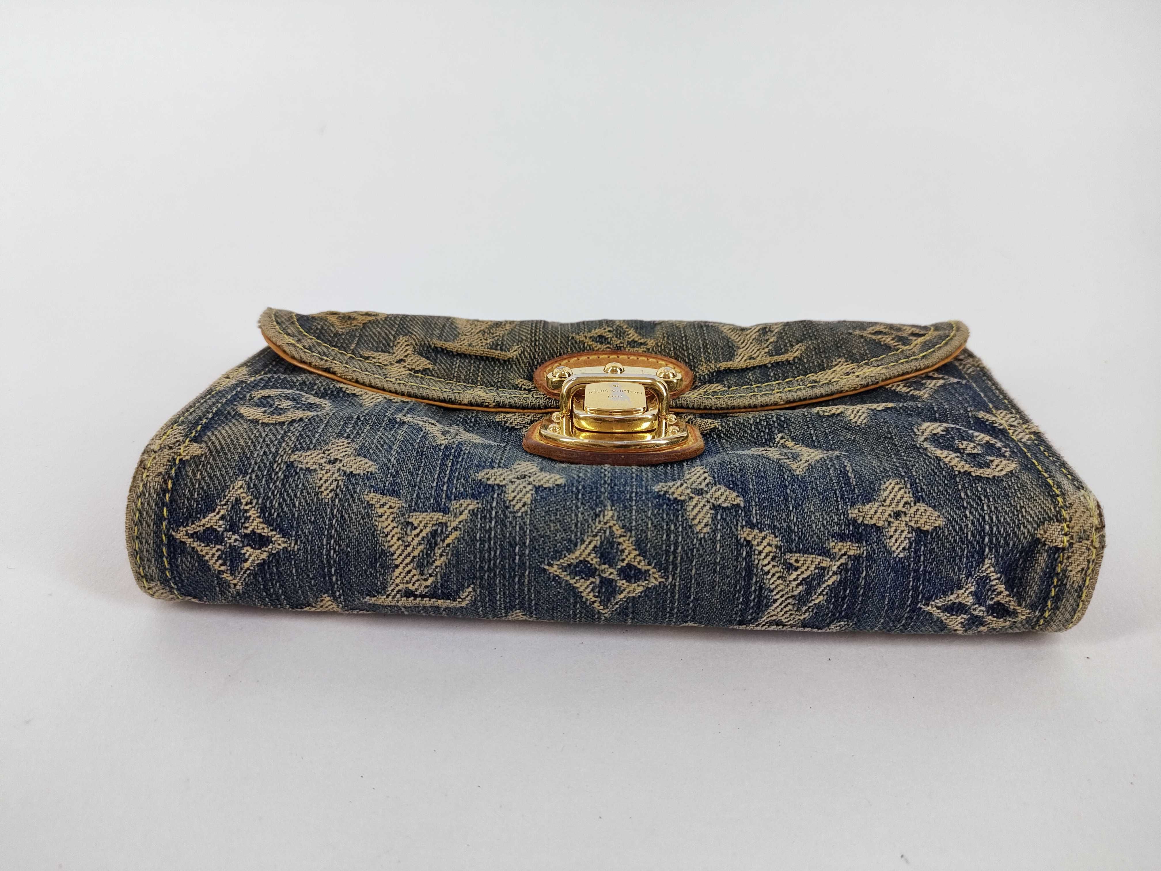 Monogram Denim Portefeuille Amelia Wallet M95511 — view 5