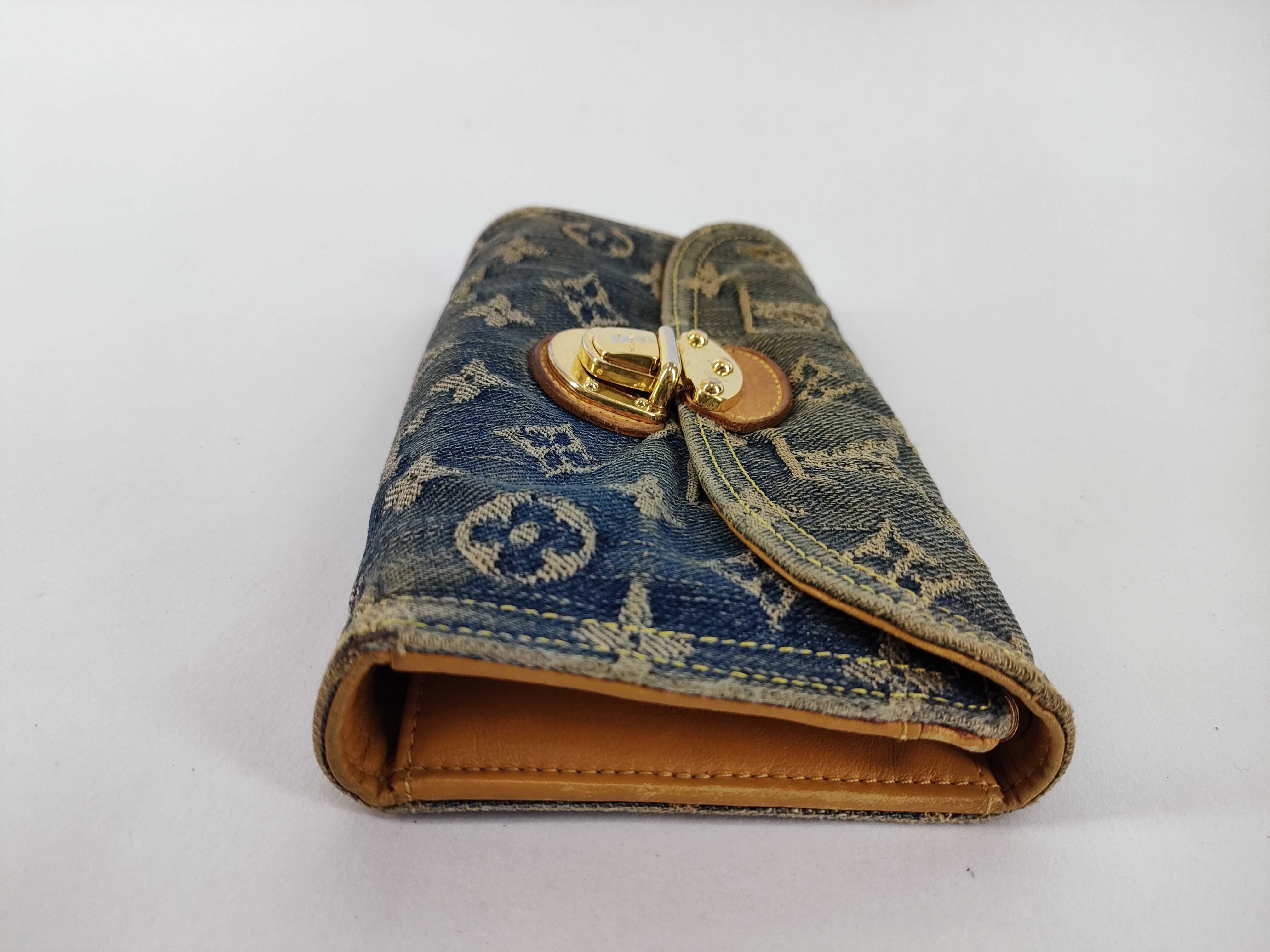 Monogram Denim Portefeuille Amelia Wallet M95511 — view 6