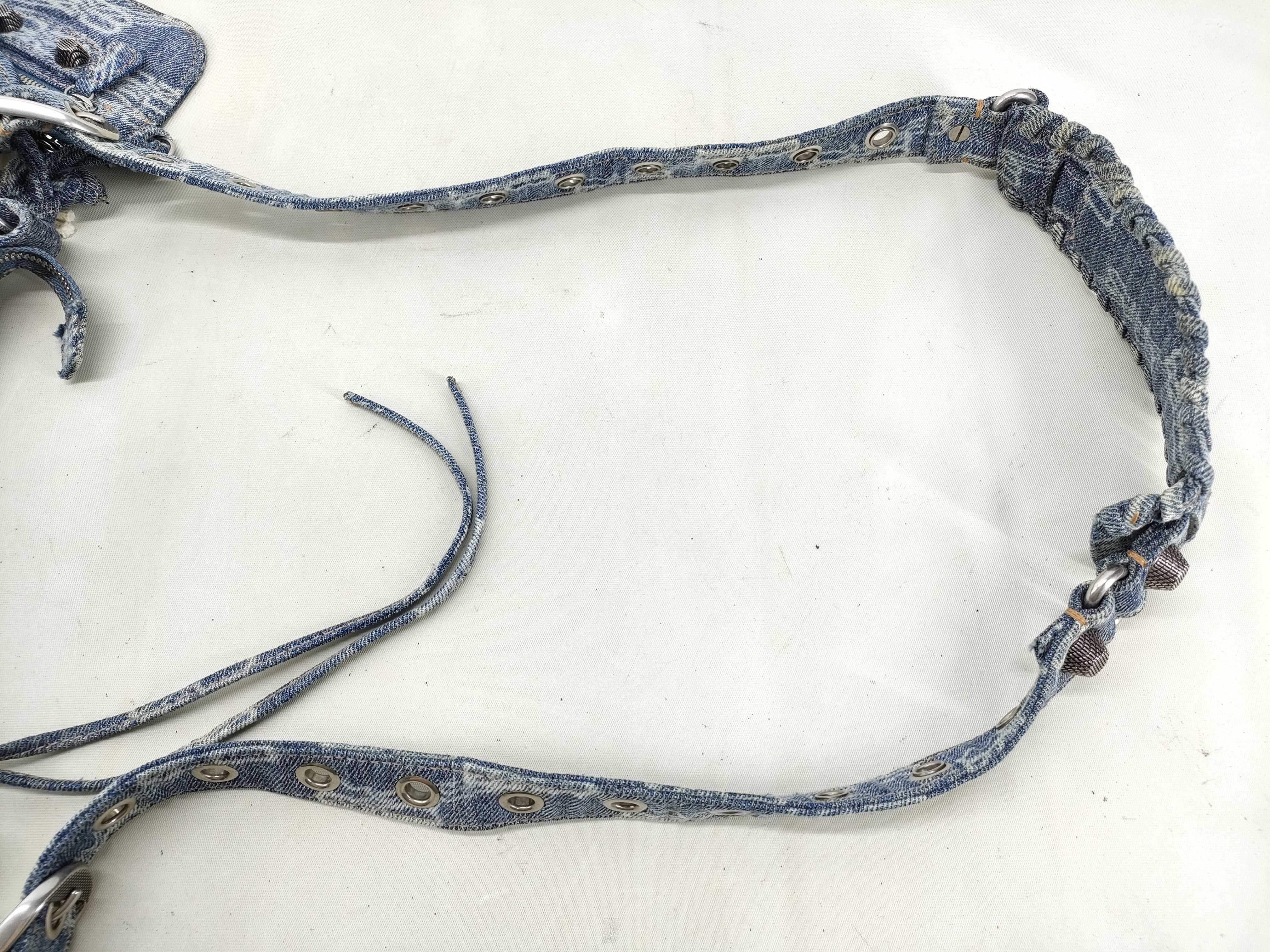 Lucagol Denim Shoulder Bag — view 5