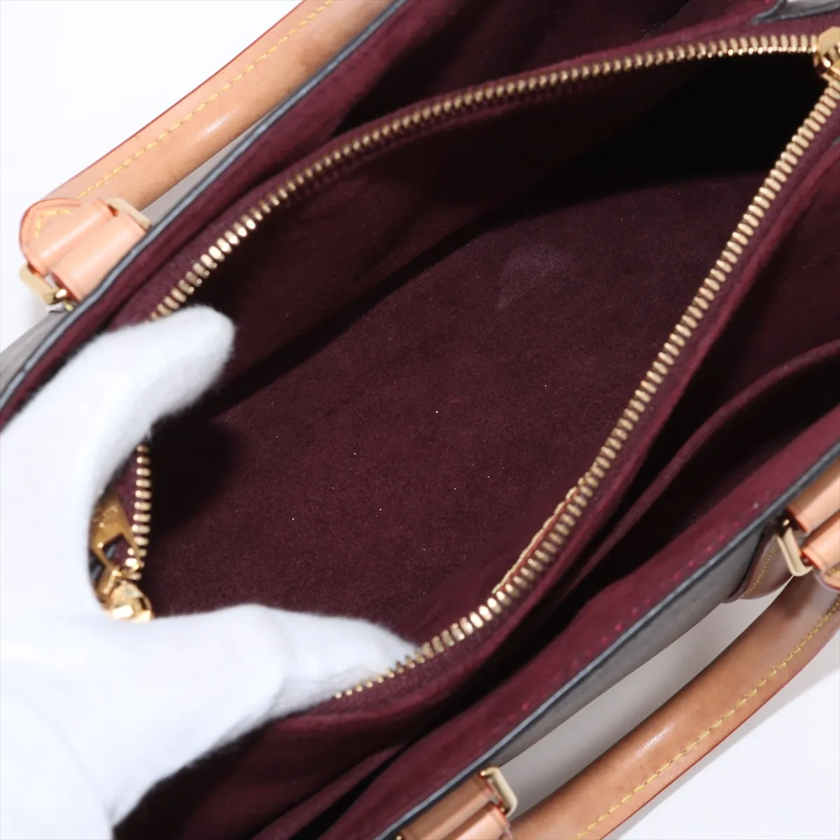 Monogram Soufflo BB M44815 Brown RFID reaction available — view 11