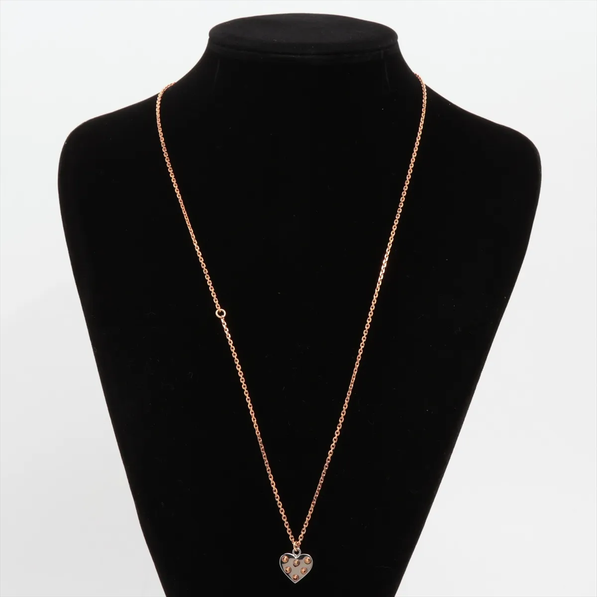 Pandantiff Spiky Valentine Necklace GP Gold x Silver — view 5