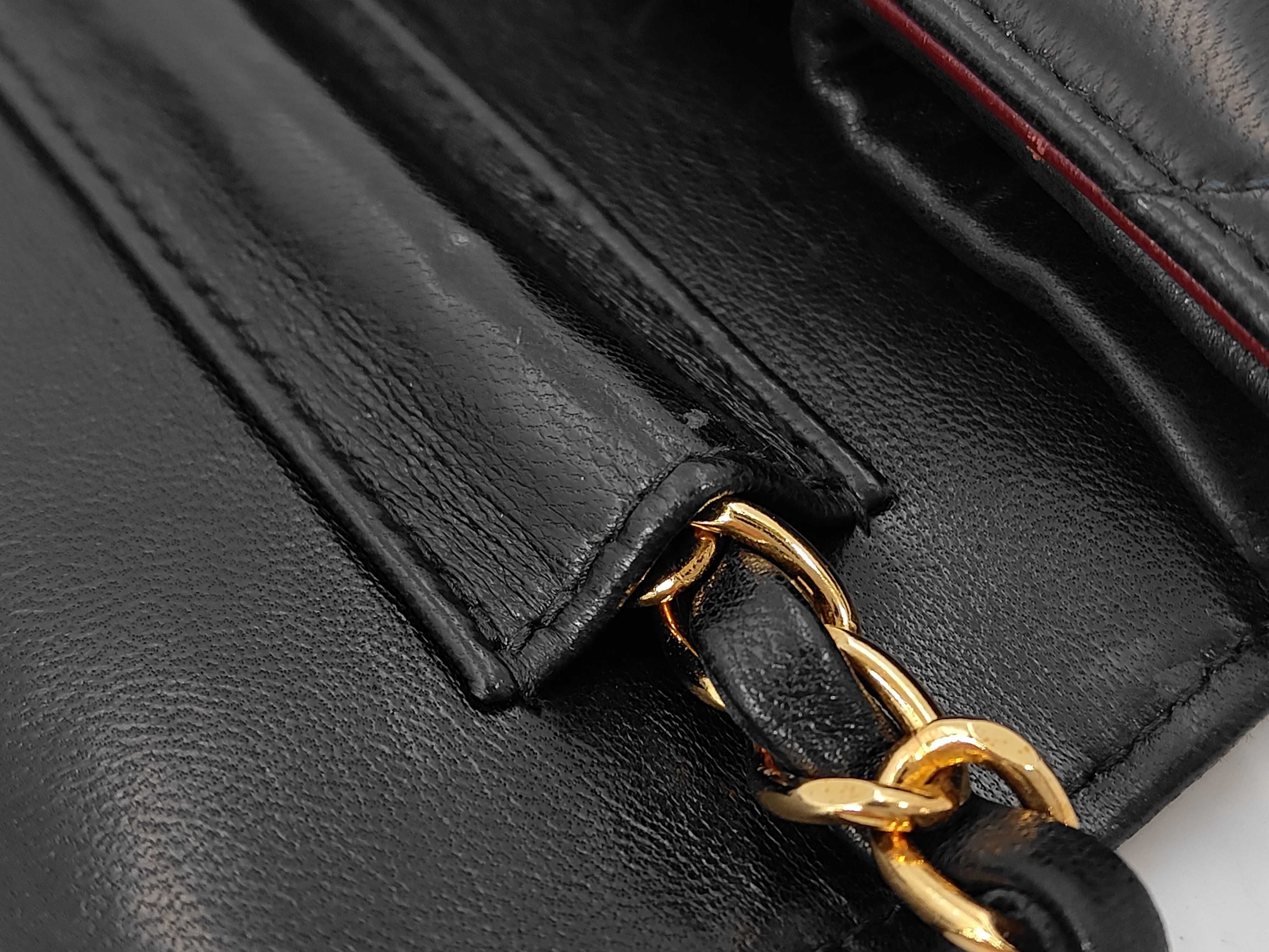 Lambskin Matelassé 22 Push-Lock Gold Hardware Shoulder Bag (Serial Number 3) — view 5