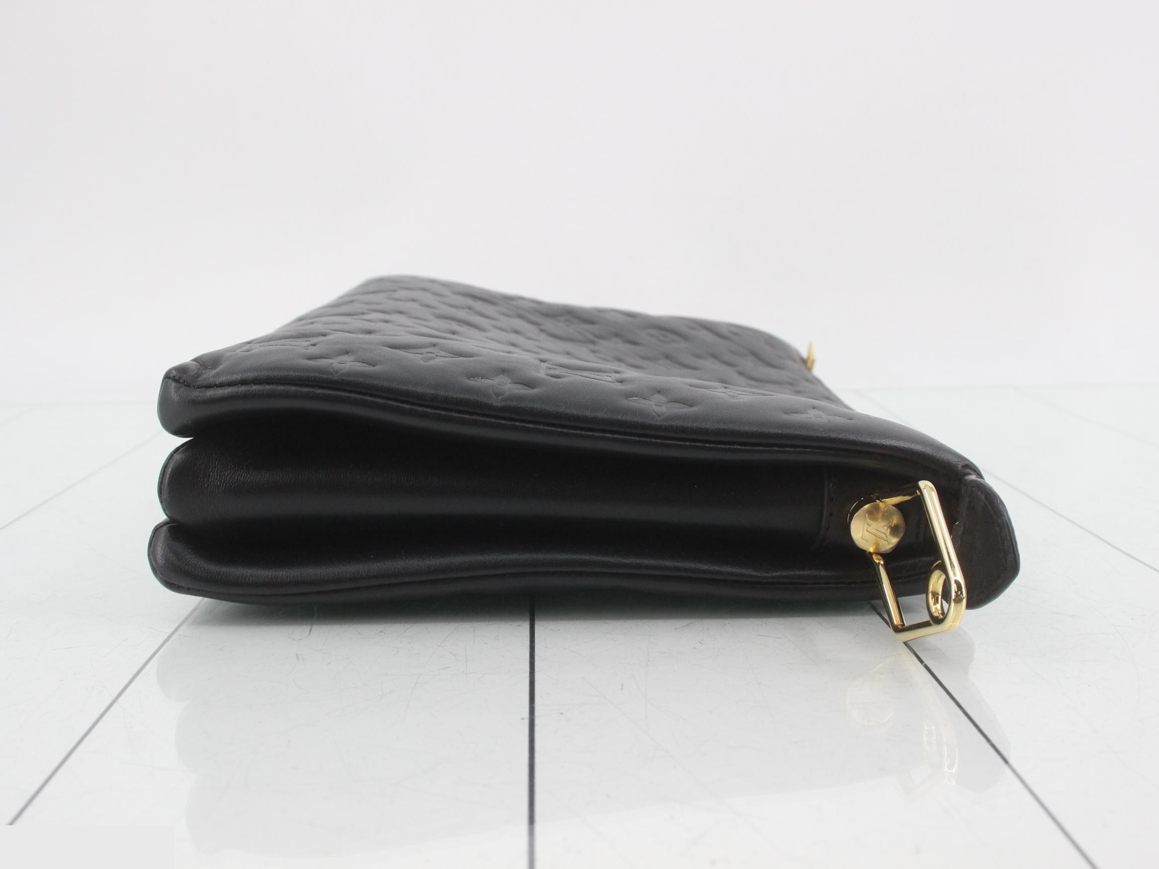 Monogram embossed cushion MM, retail price ¥814,000, unused. — view 3