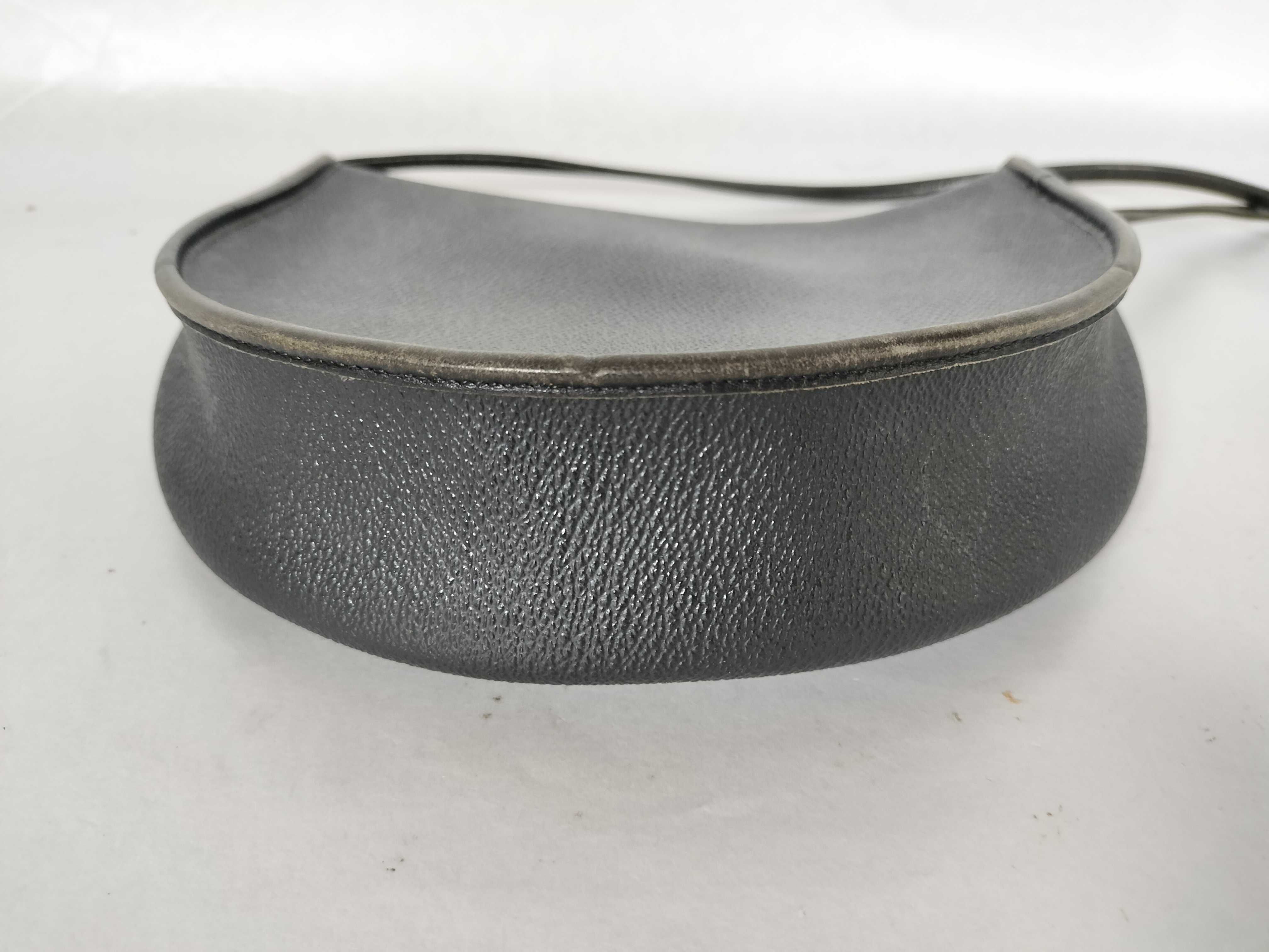 Leather Shoulder Bag (Black) — view 7