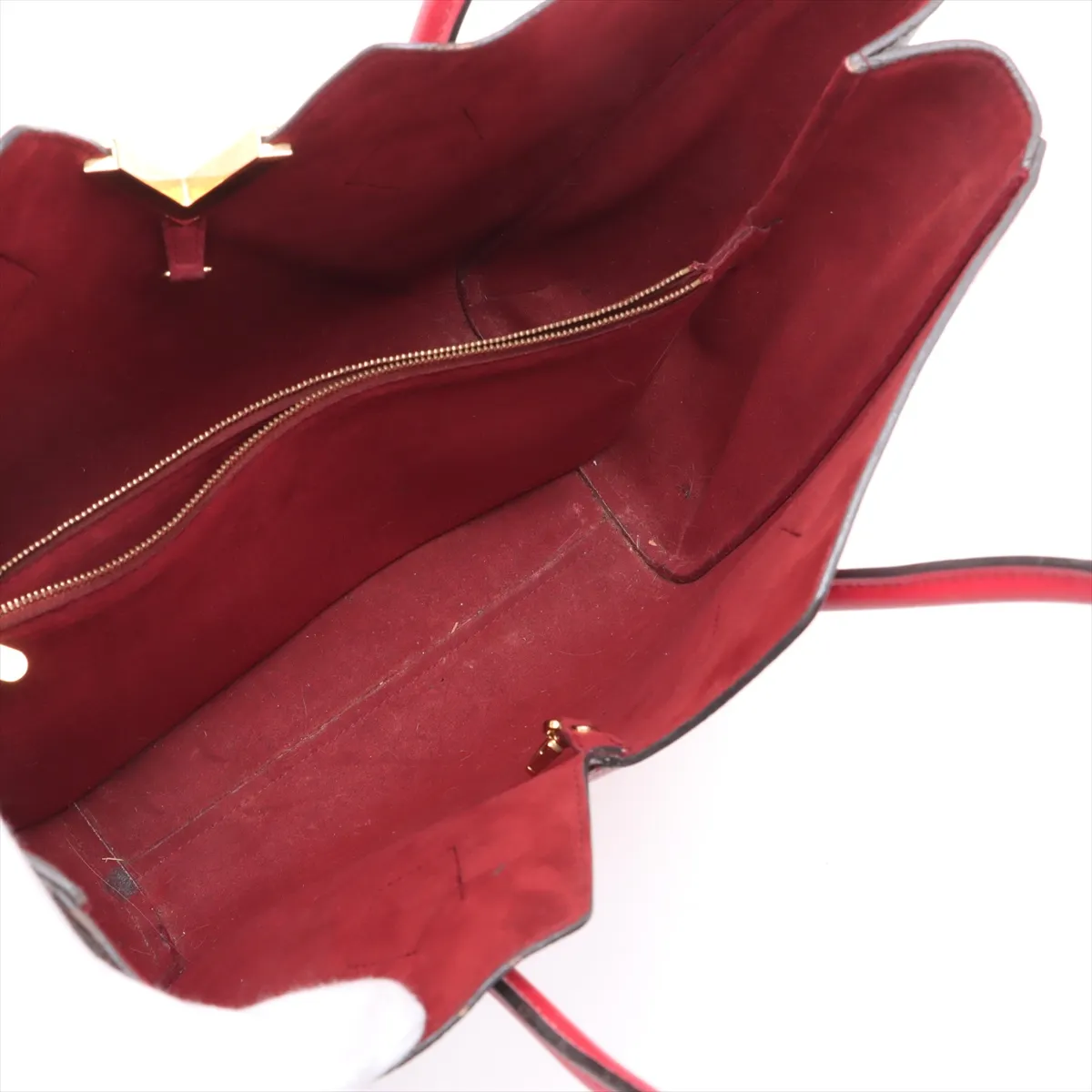 Monogram x Leather Kimono PM M41856 DU3185 Red x Brown — view 7