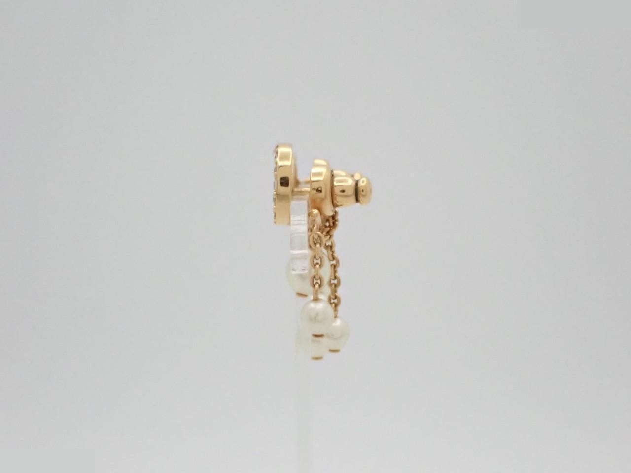Gold earrings — view 3