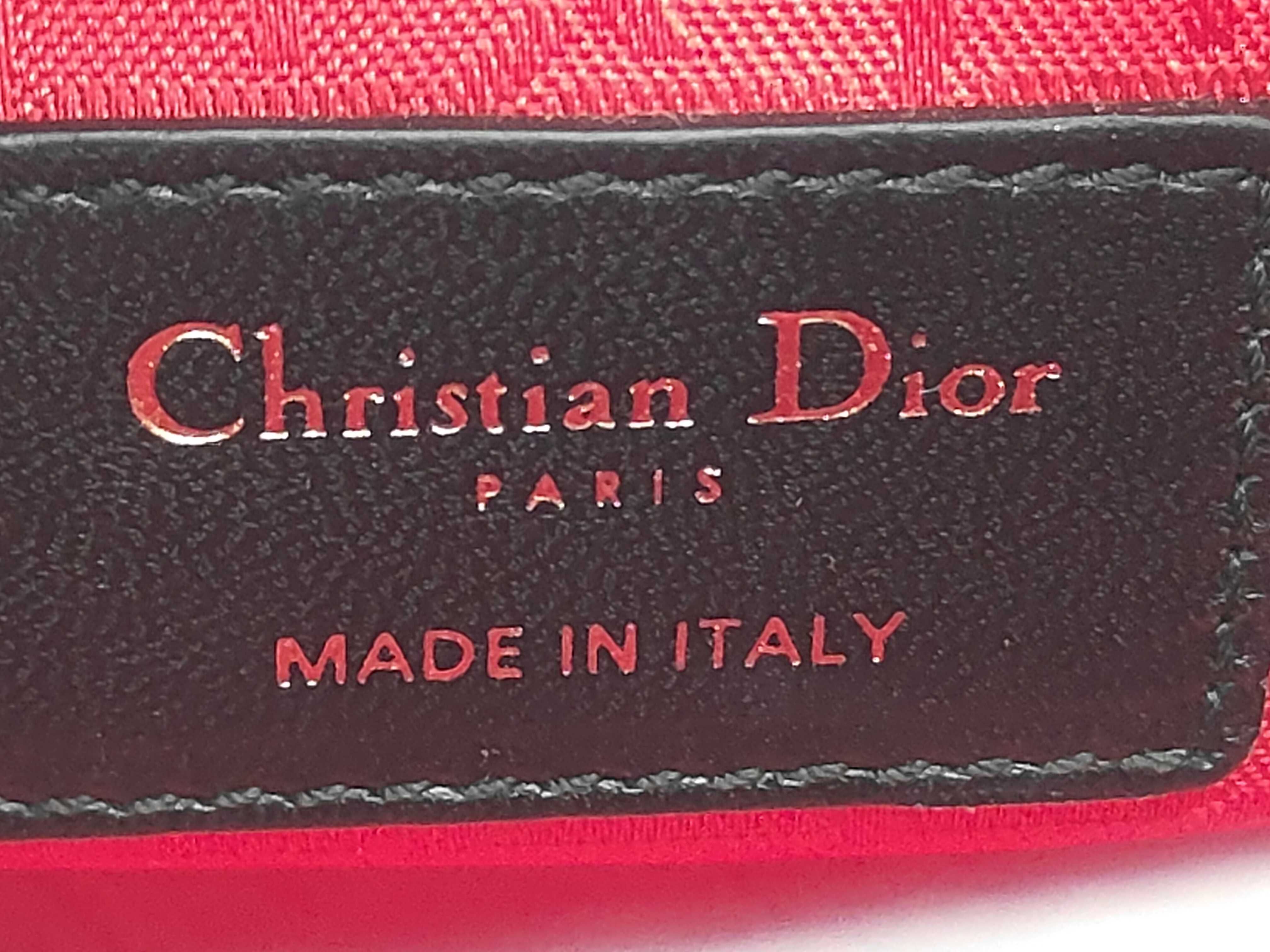 Lady Dior Mini 2-Way Handbag, Black, with dust bag and box. — view 10