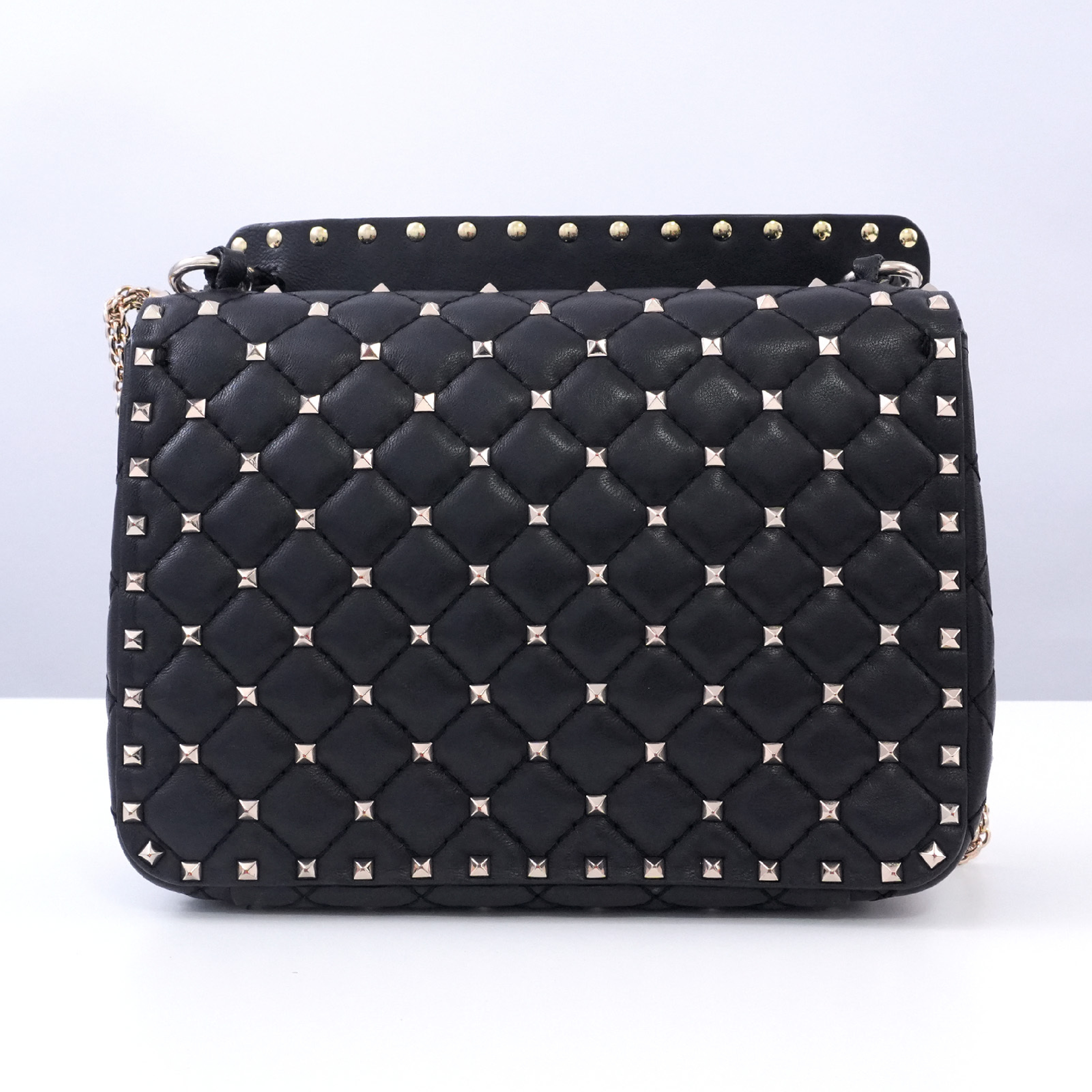 Rockstud 2-way Chain Shoulder Bag with Care Card — view 2