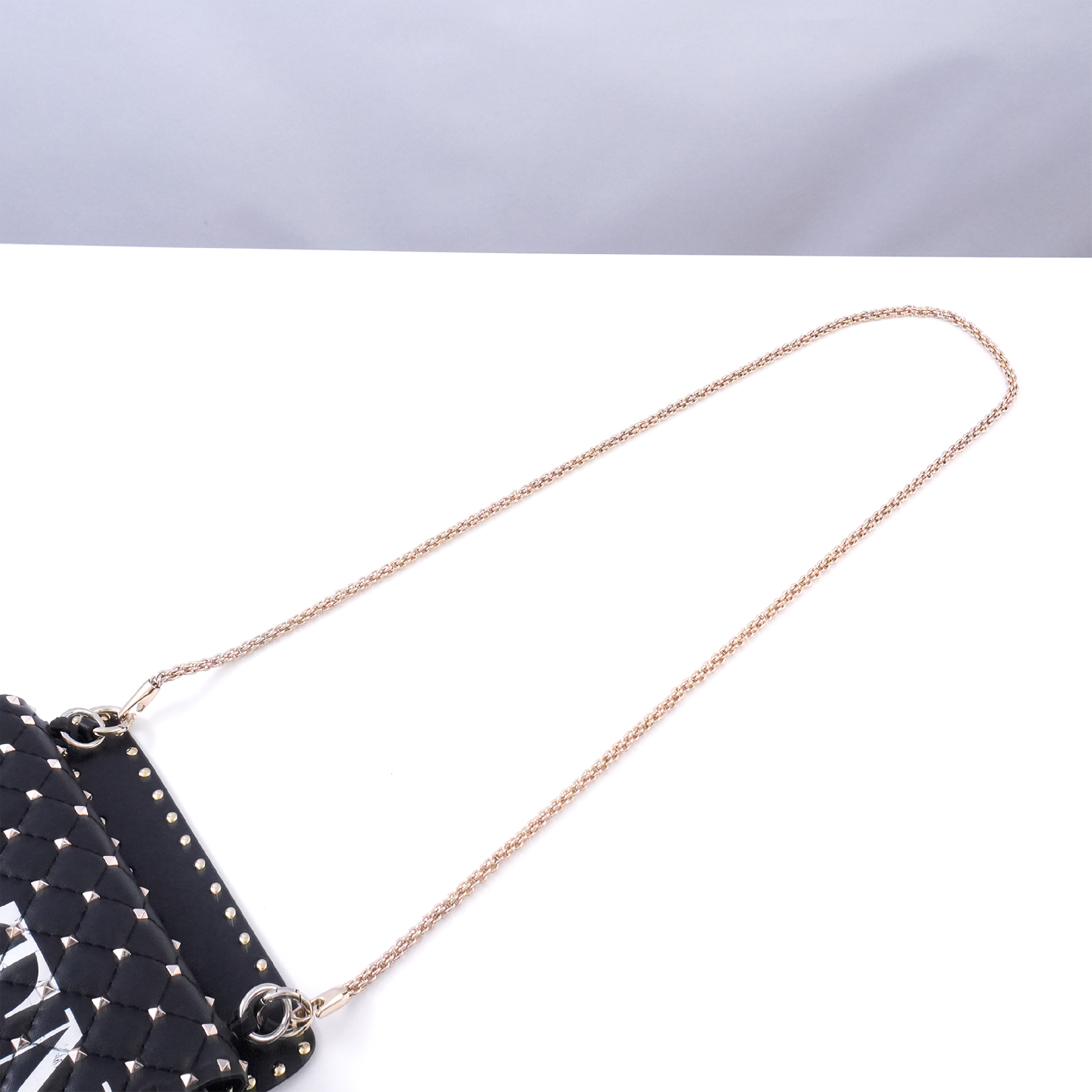 Rockstud 2-way Chain Shoulder Bag with Care Card — view 12