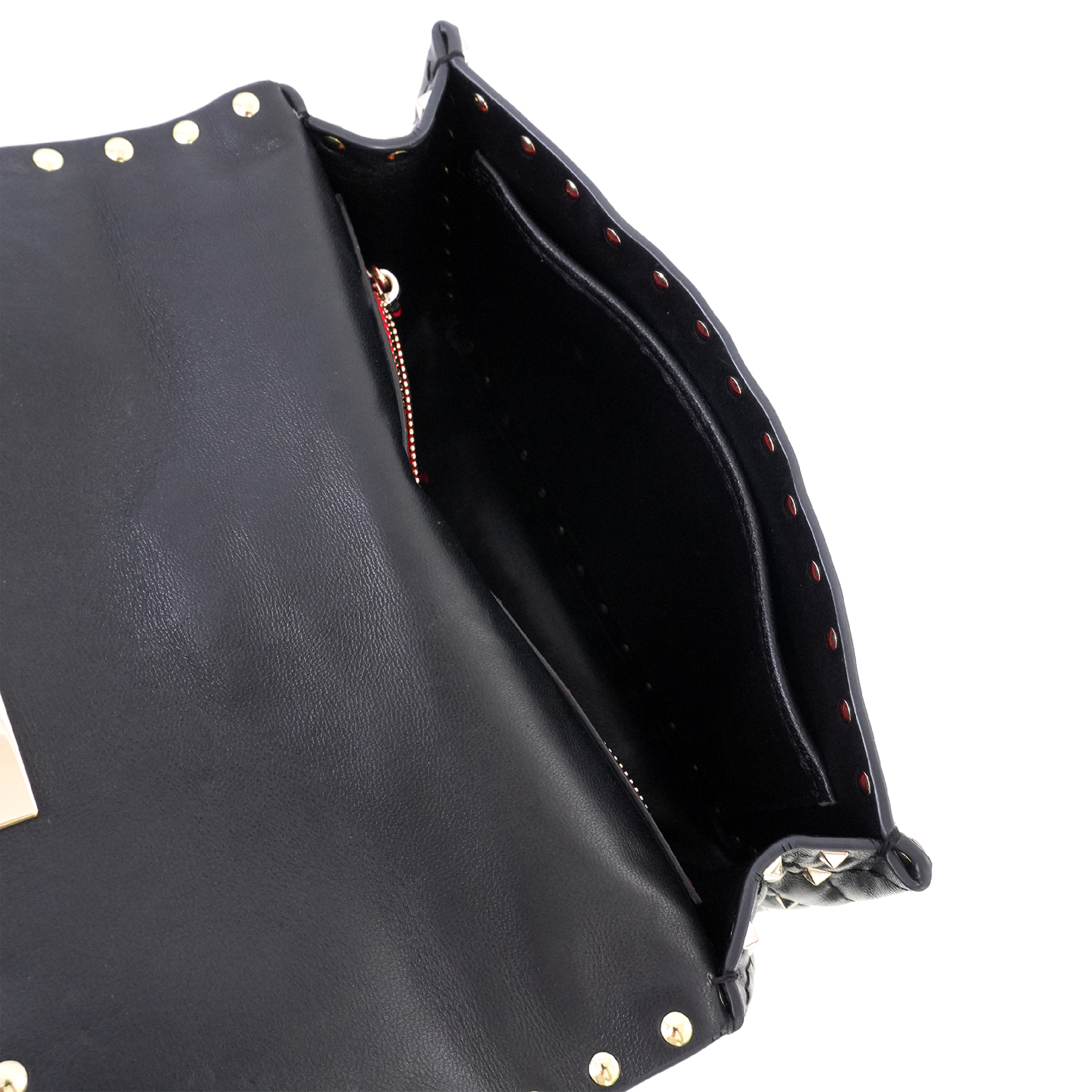 Rockstud 2-way Chain Shoulder Bag with Care Card — view 4
