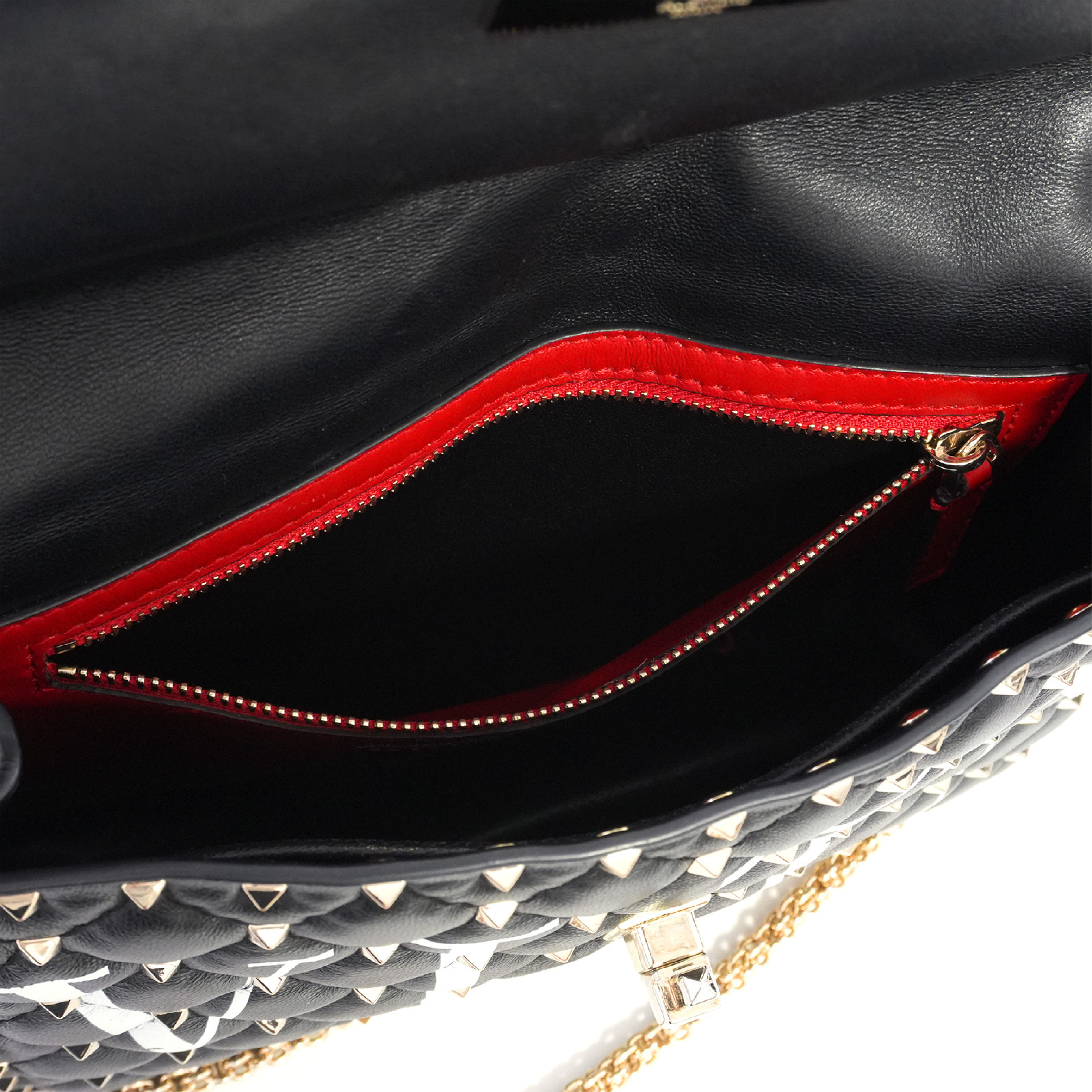 Rockstud 2-way Chain Shoulder Bag with Care Card — view 6