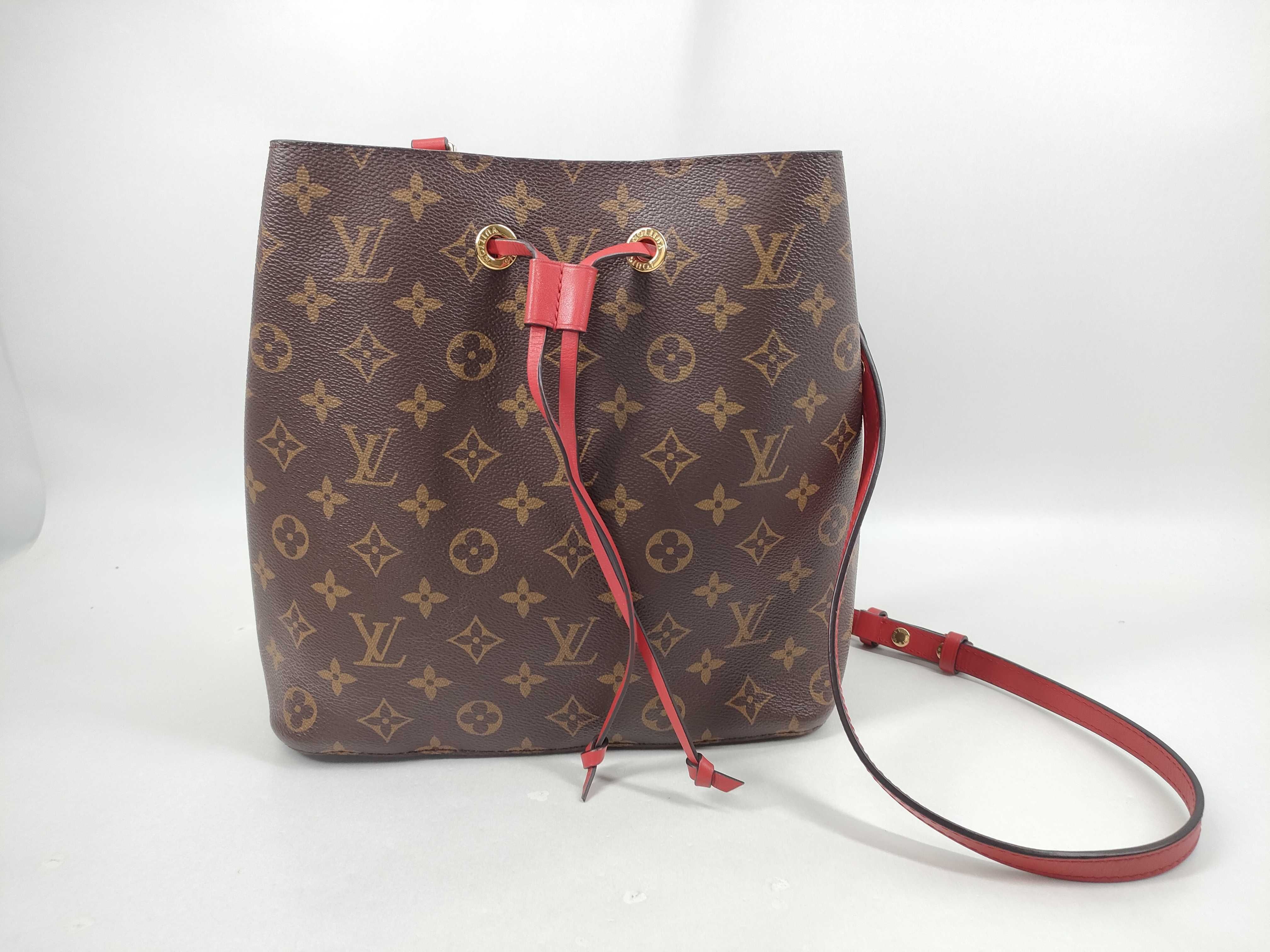Monogram Bucket Shoulder Bag Tote Bag