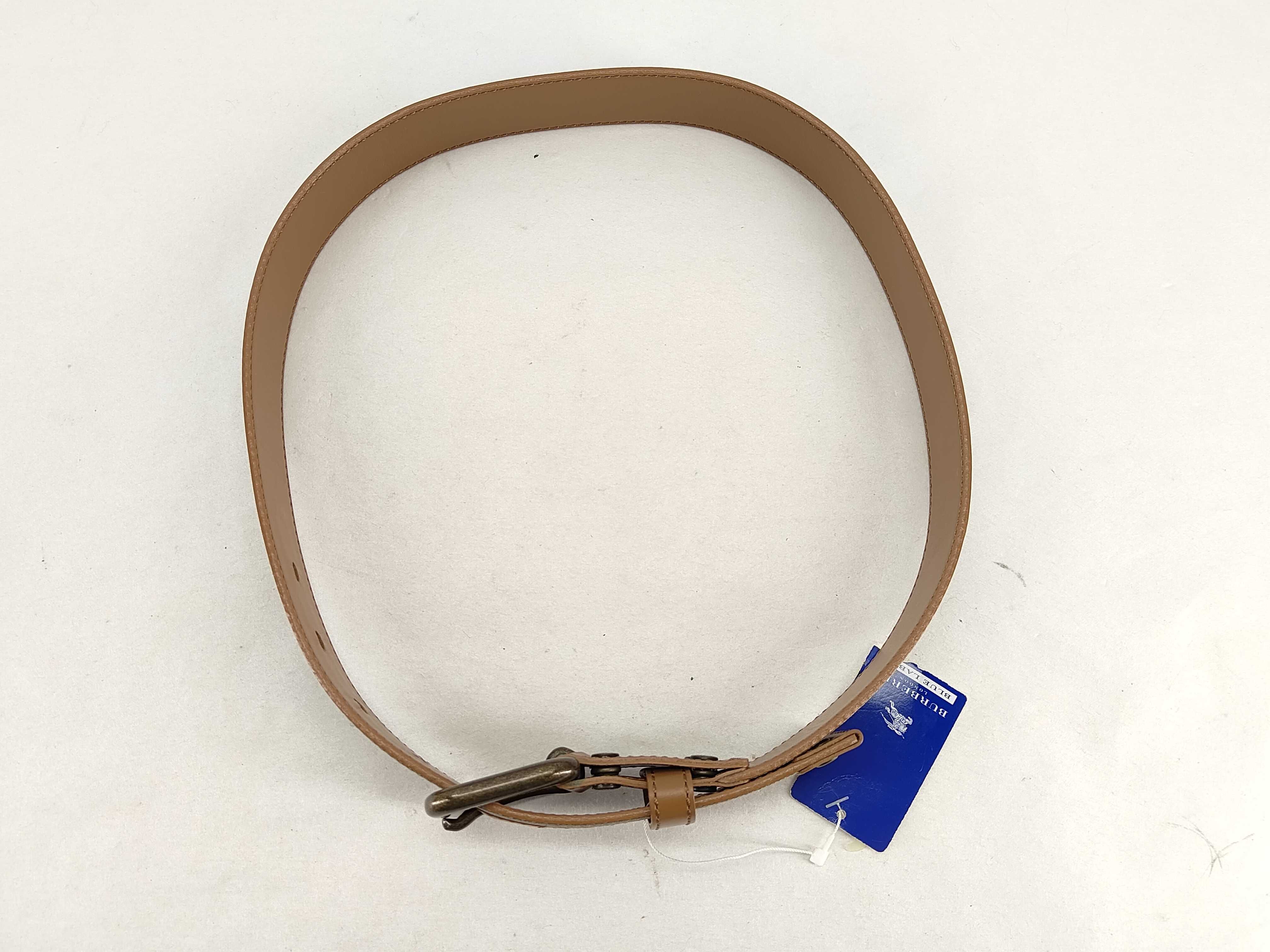 Leather Belt, Sanyo Shokai Burberry Belt — view 3