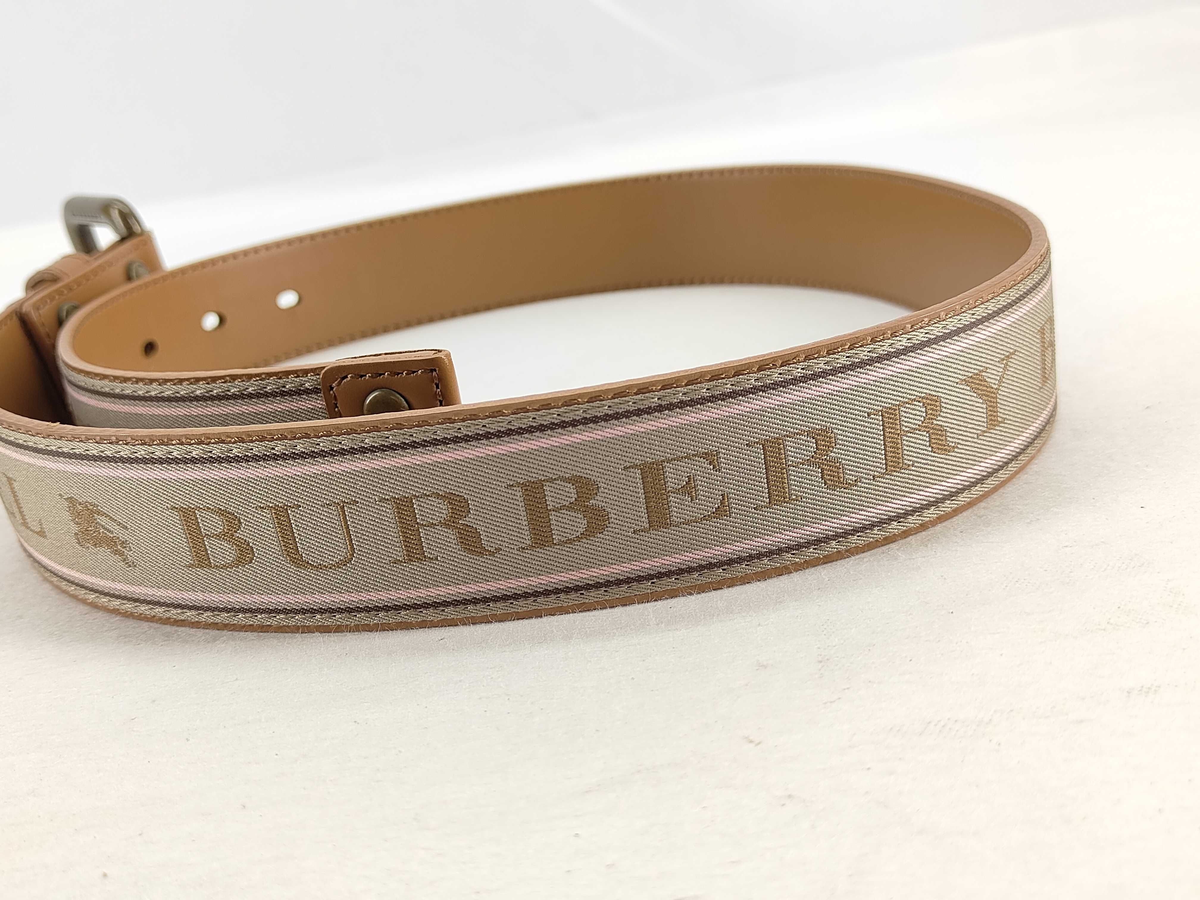 Leather Belt, Sanyo Shokai Burberry Belt — view 4
