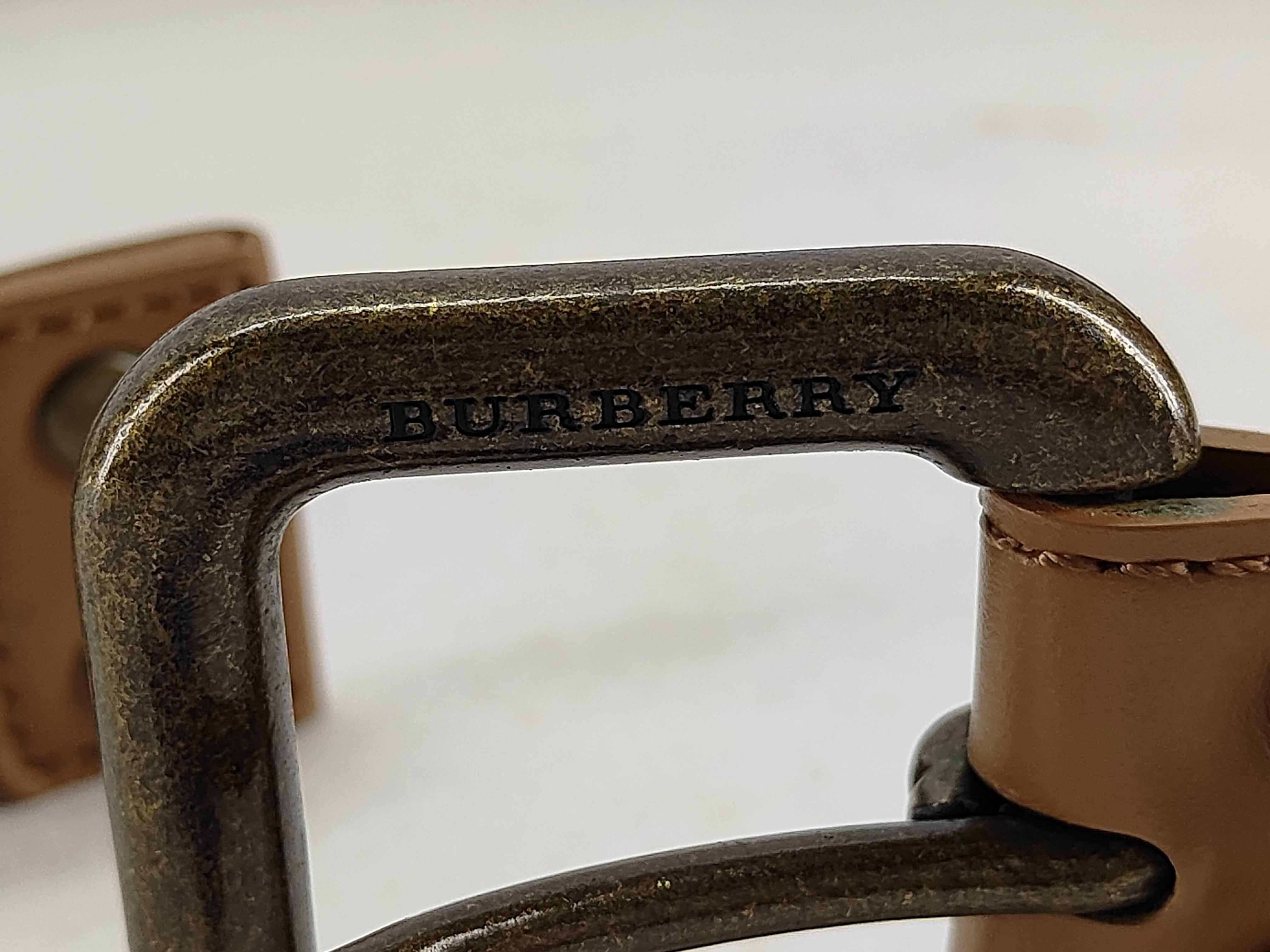Leather Belt, Sanyo Shokai Burberry Belt — view 5