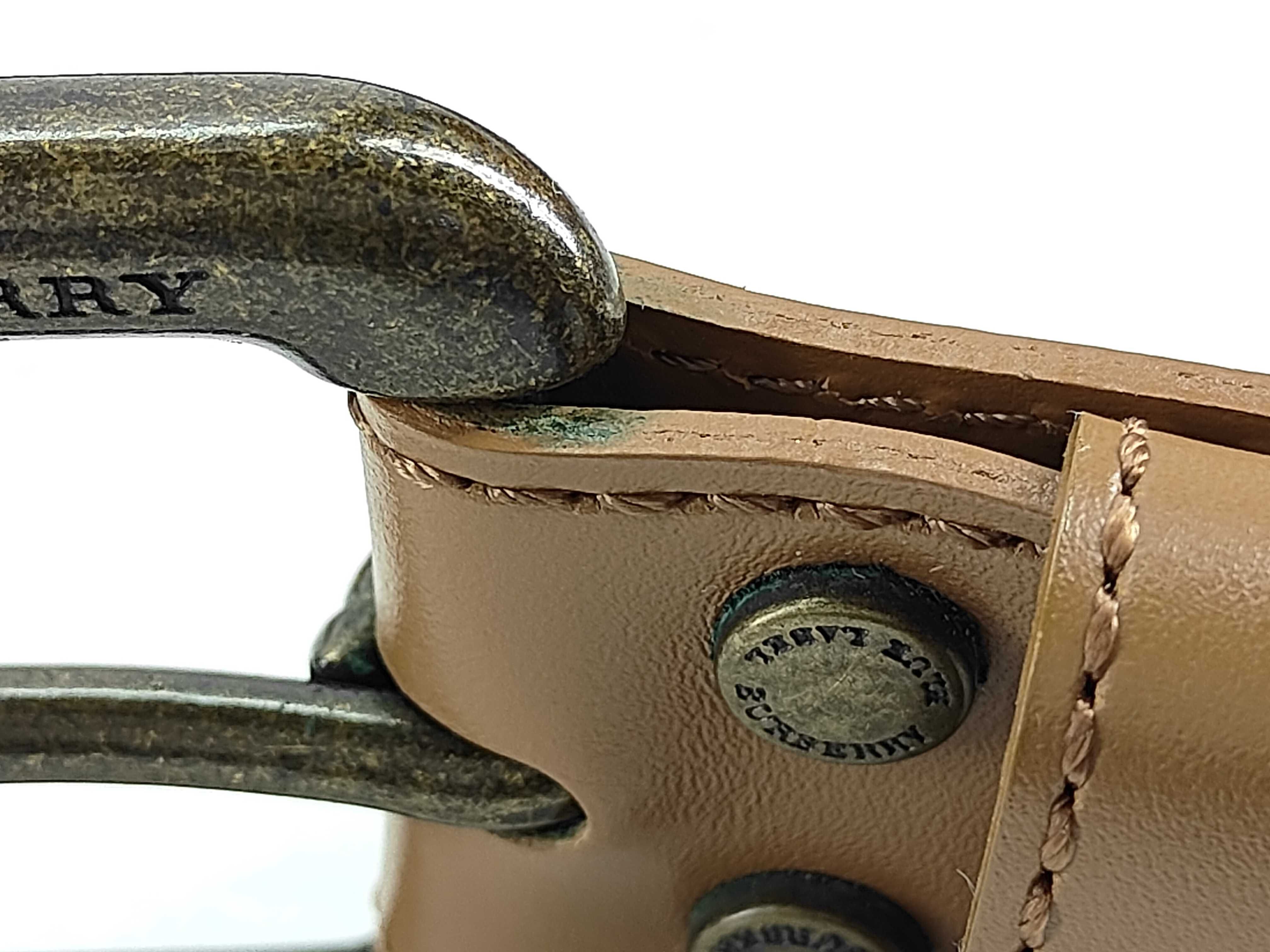 Leather Belt, Sanyo Shokai Burberry Belt — view 10