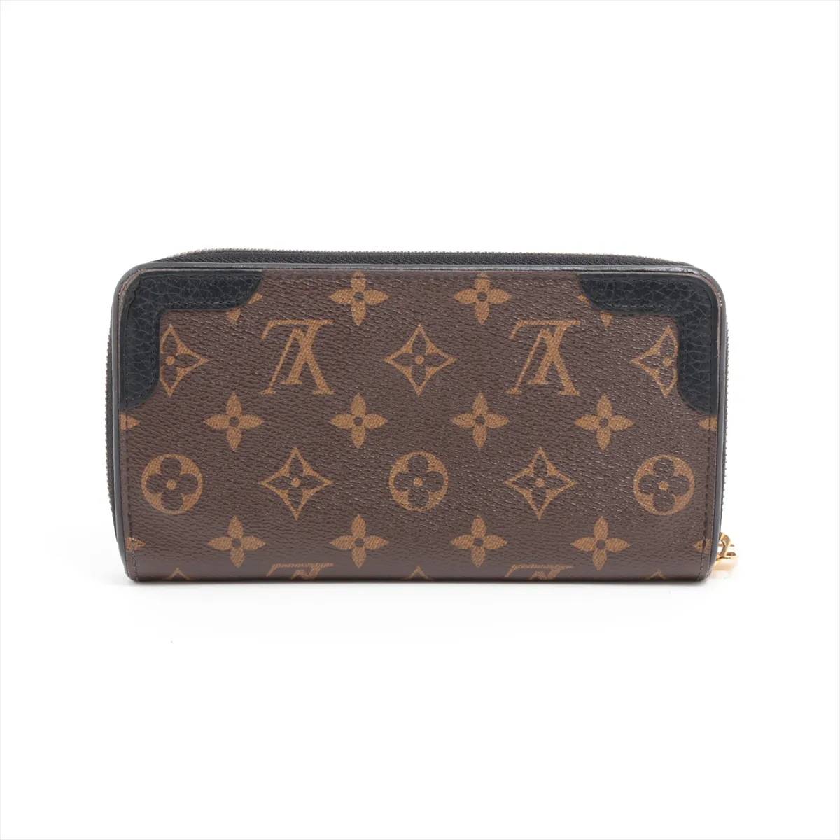 Monogram Zippy Wallet Retiro M61855 MI4117 Noir Round Zip Wallet — view 2