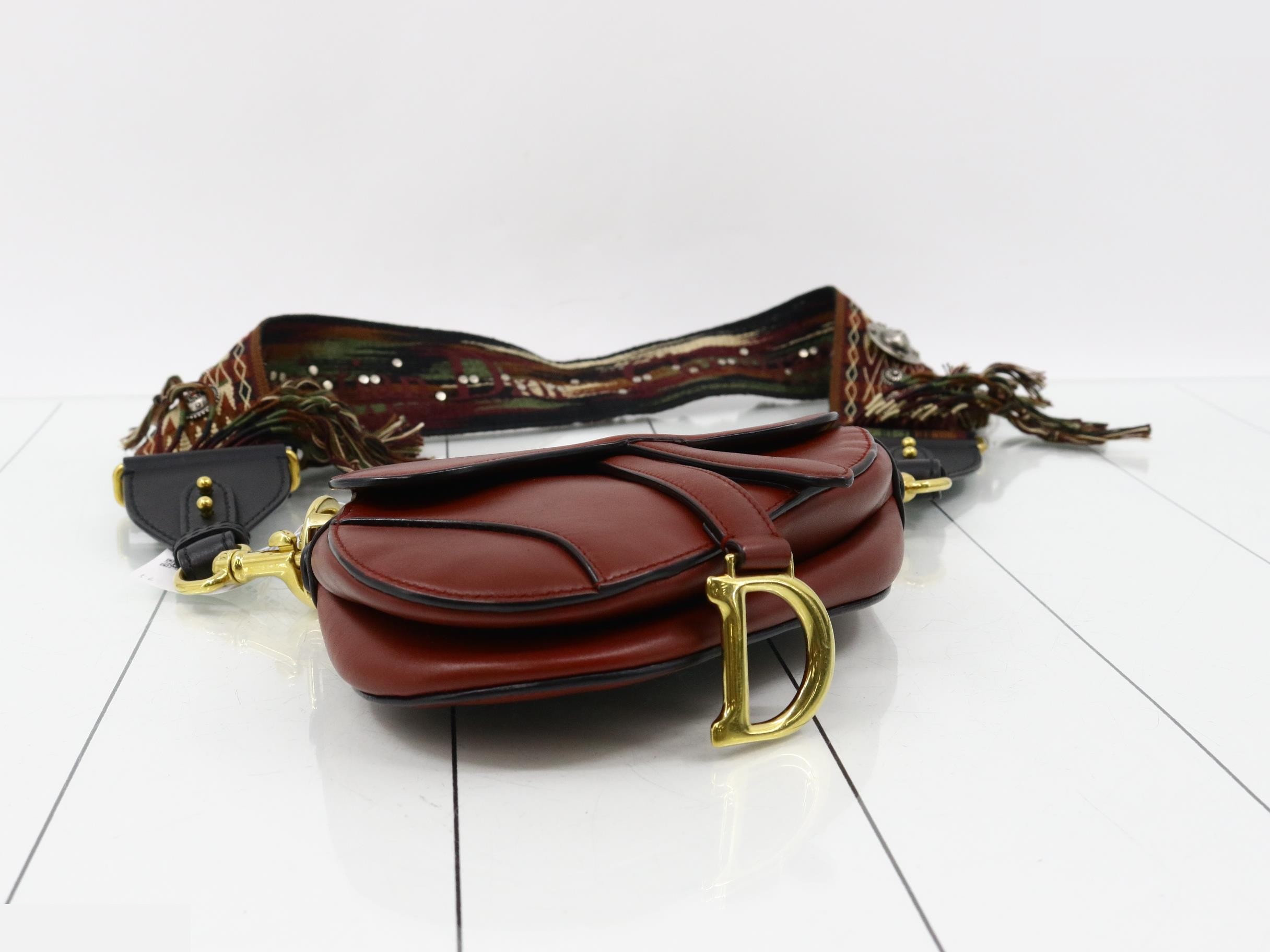Saddle Leather 2-Way Shoulder Bag — view 5