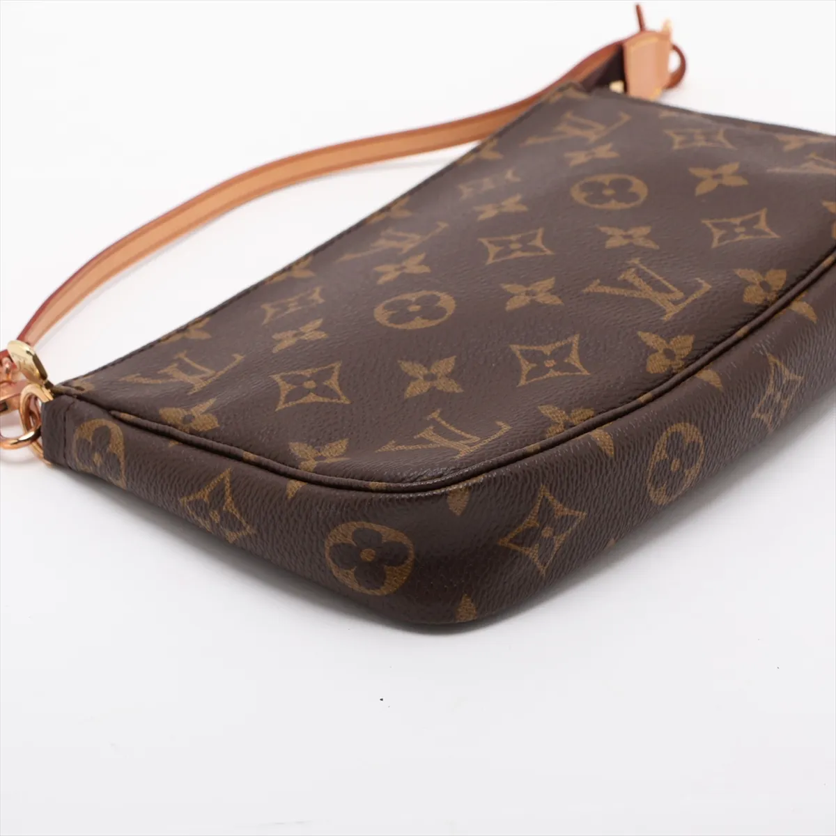 Monogram Pochette Accessoires M51980 VI1010 Brown (Handle repaired by aftermarket manufacturer) — view 4