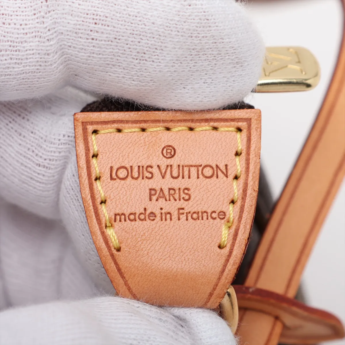 Monogram Pochette Accessoires M51980 VI1010 Brown (Handle repaired by aftermarket manufacturer) — view 8