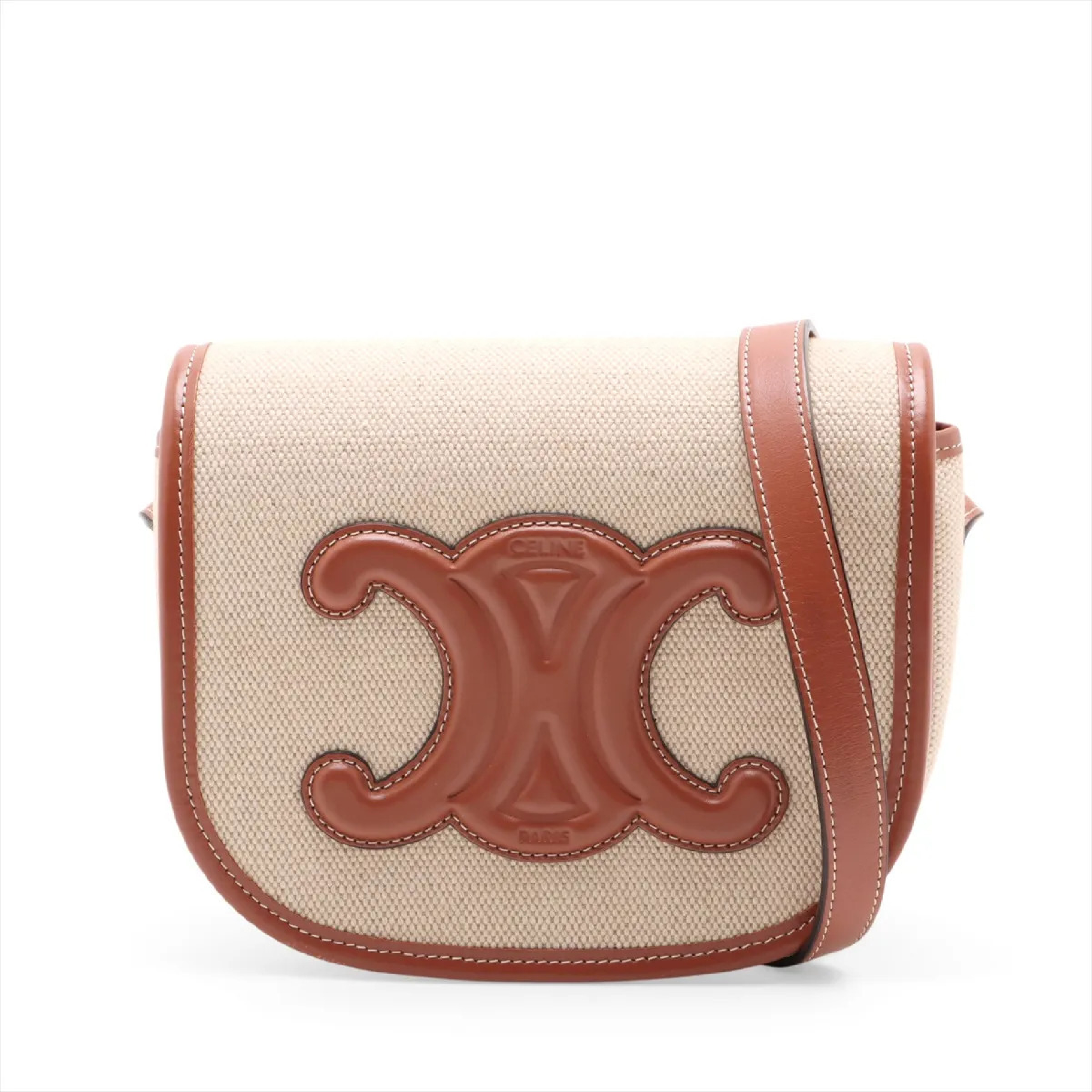 Folco Cuir Triomphe Shoulder Bag
