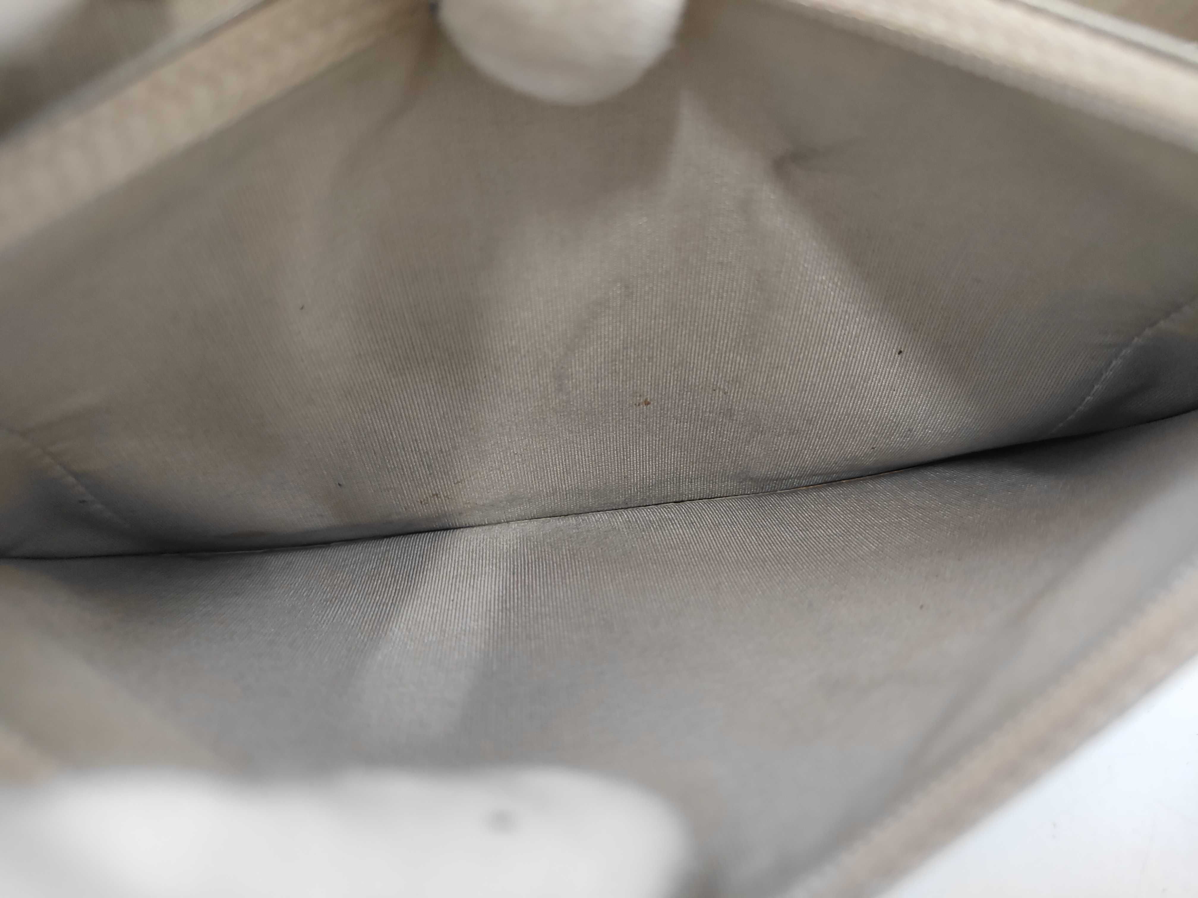 Mademoiselle Chain Wallet, Silver, with original seal, serial number in the 24 range, Shoulder Bag — view 10