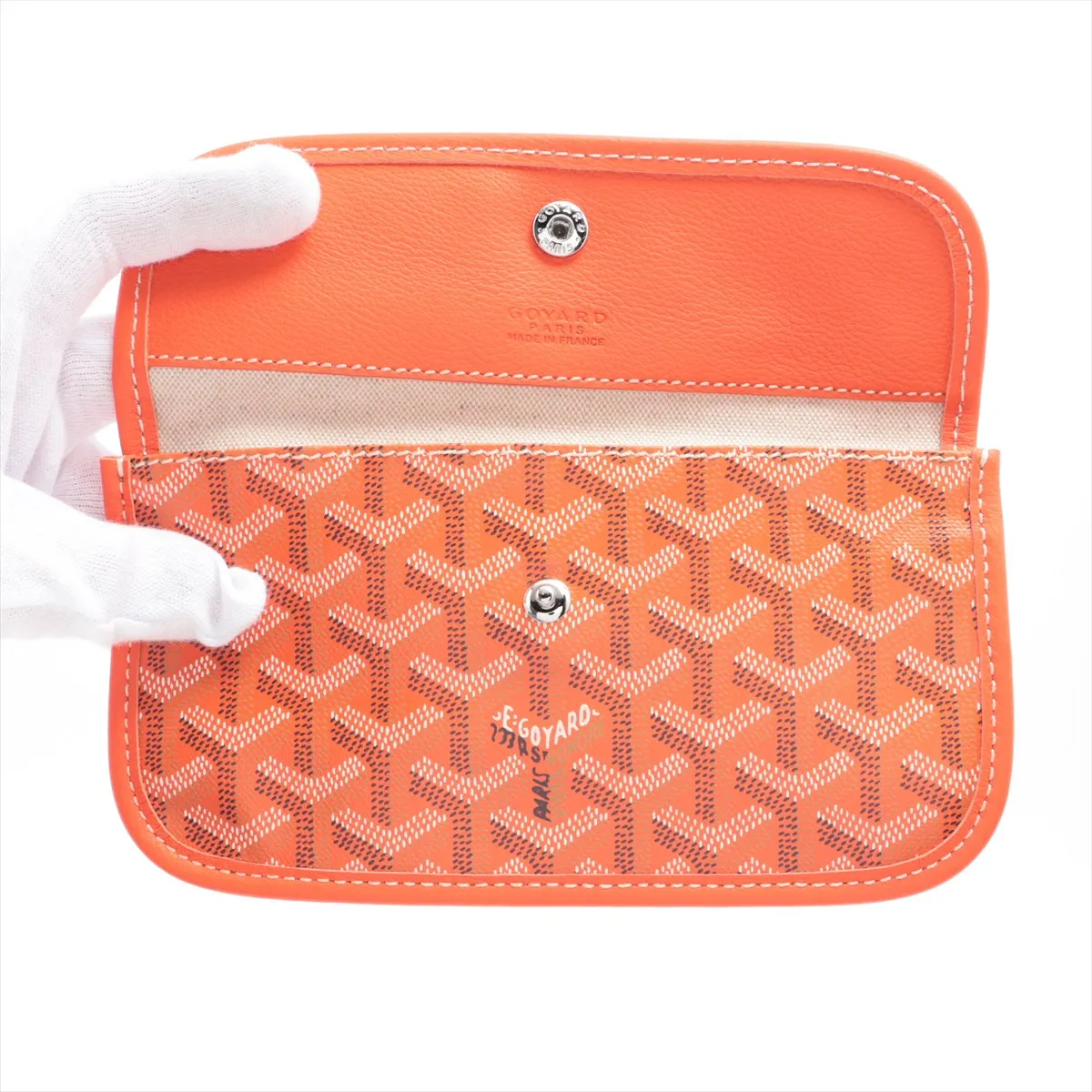 Saint Louis PM PVC Pouch Orange No attached strap — view 3