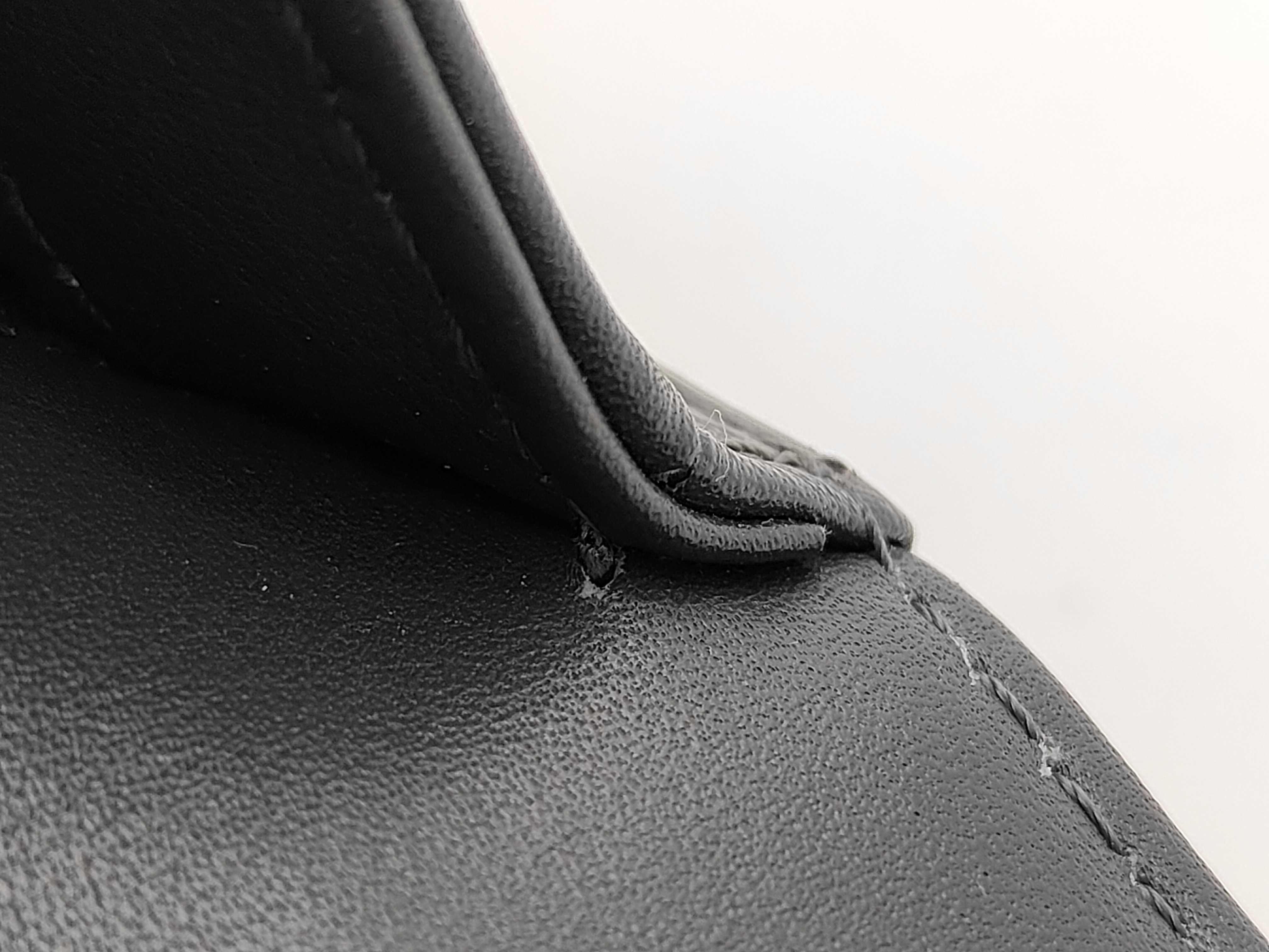 Boy Chanel 28 V-stitch Lambskin Grey Shoulder Bag with Dust Bag, Card, and Seal — view 14