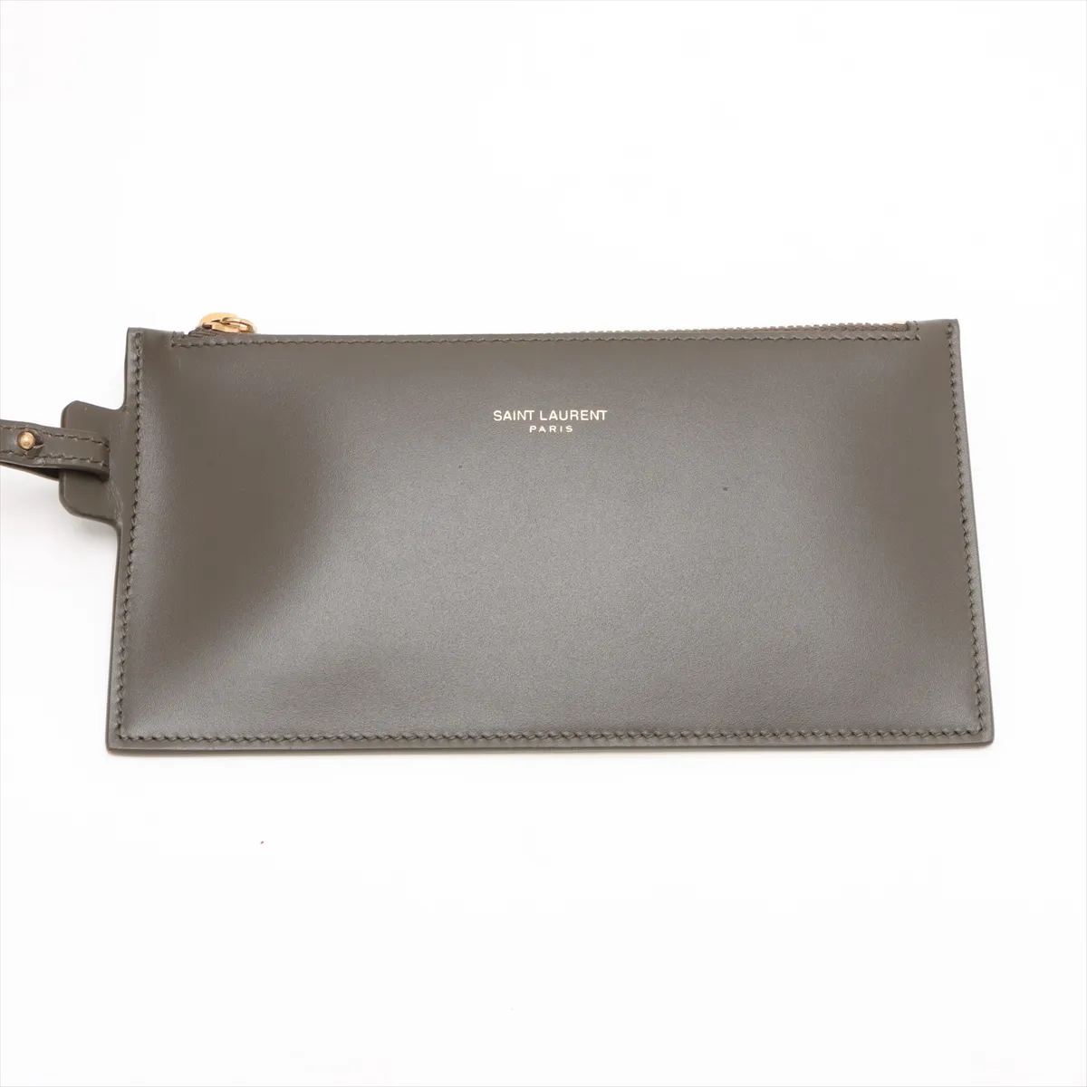 LE 37 Leather 2-Way Shoulder Bag, Khaki, 742828 — view 11