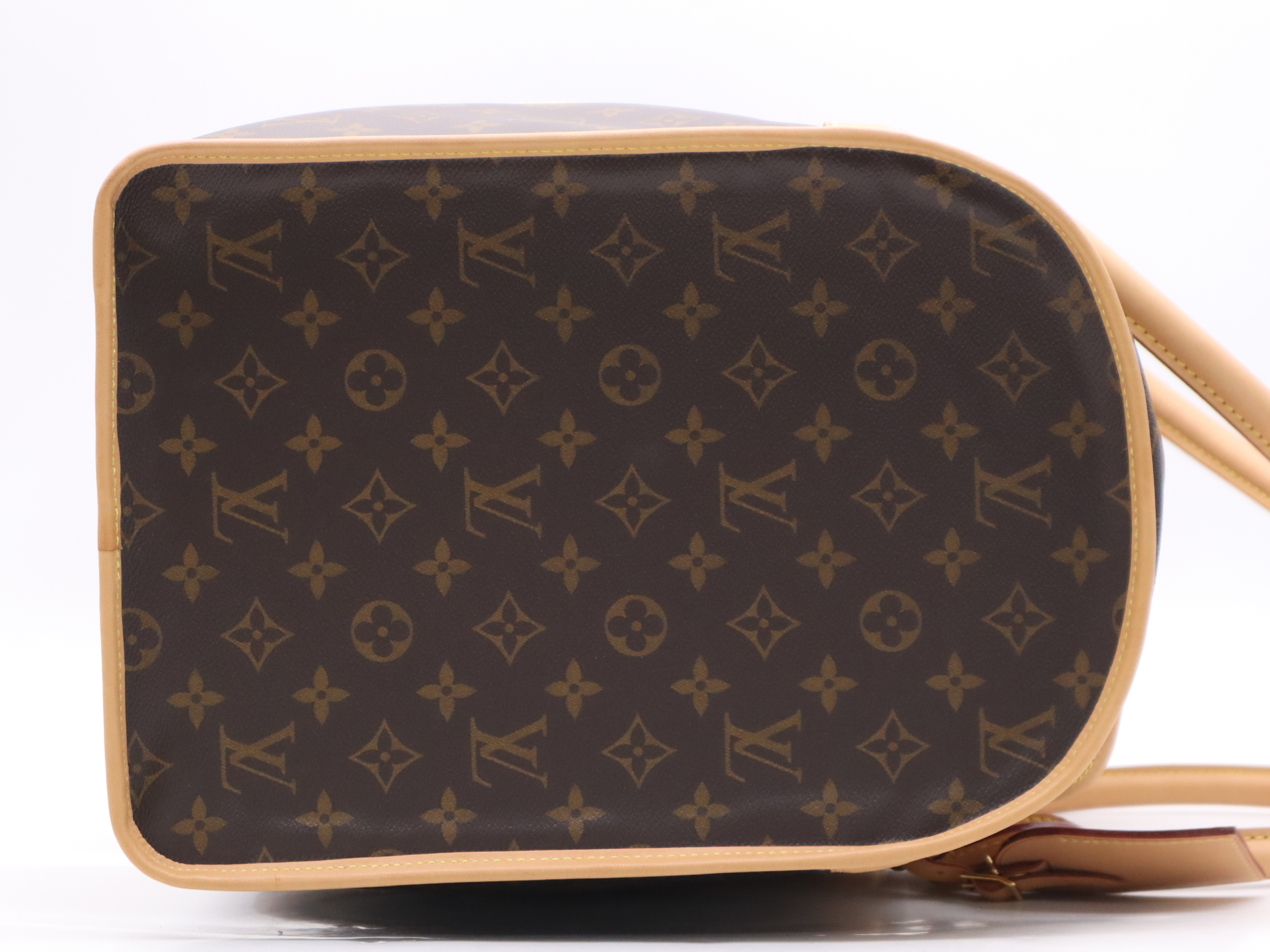 M45662 Monogram Dog Bag, with name tag and dust bag, RIFD verified, Boston bag. — view 5