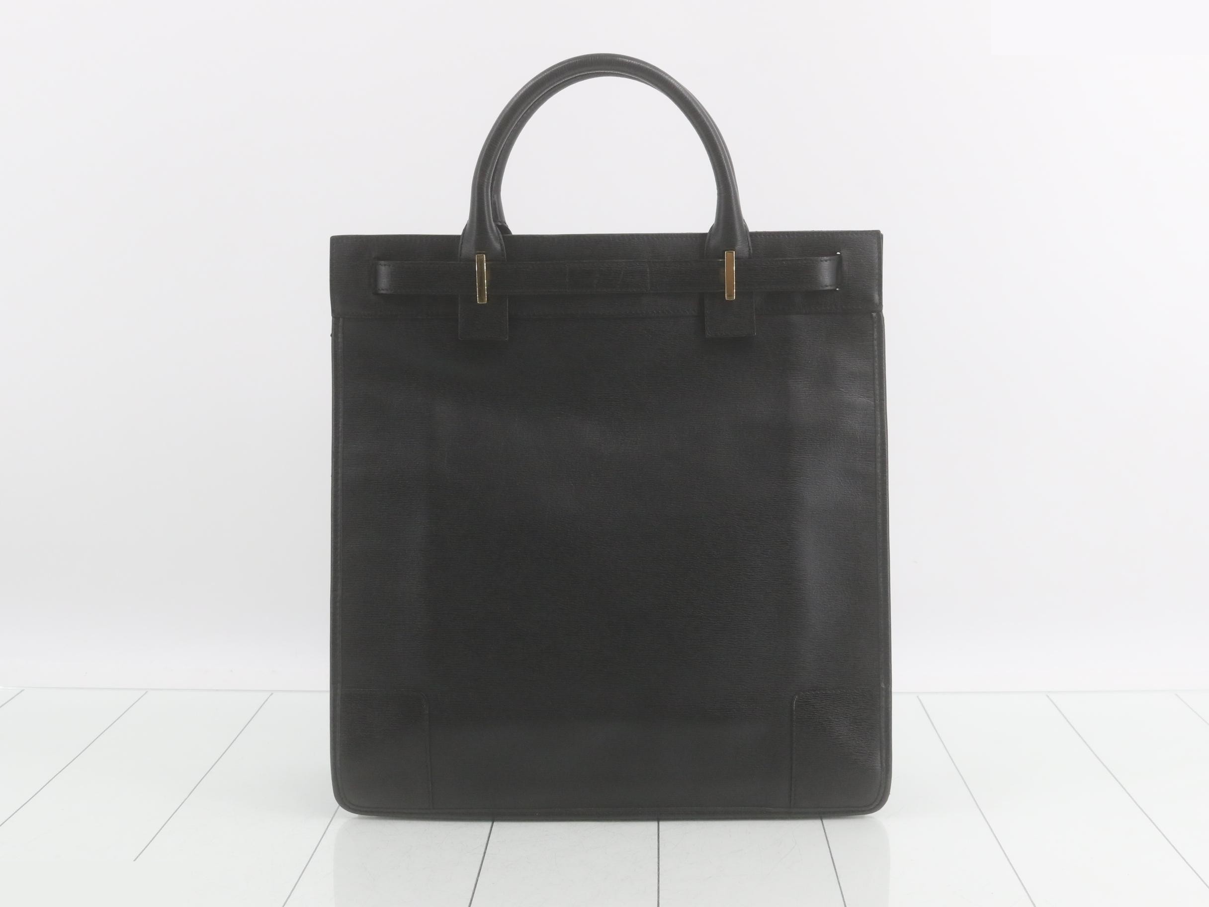 Leather tote bag — view 2