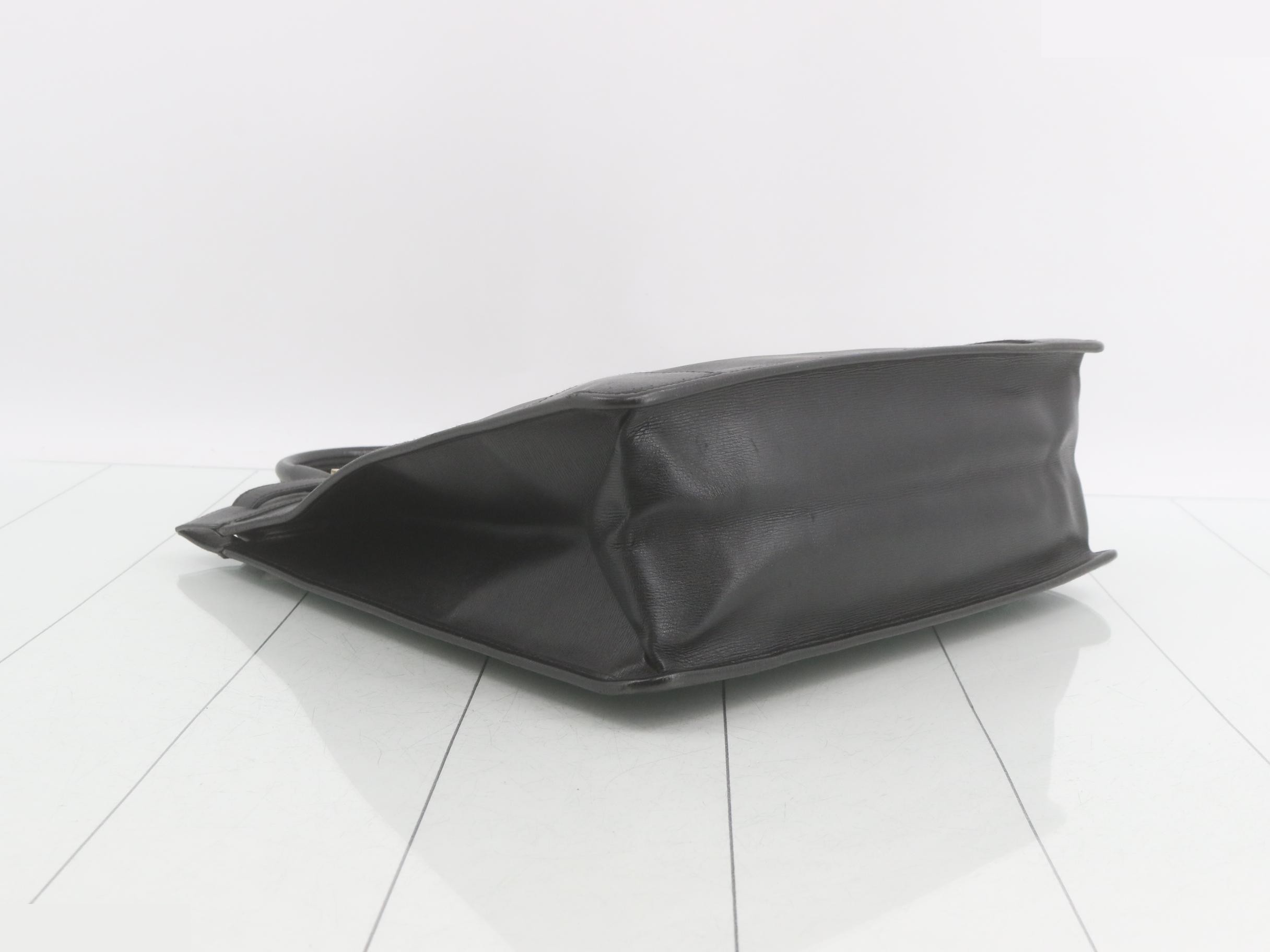Leather tote bag — view 5