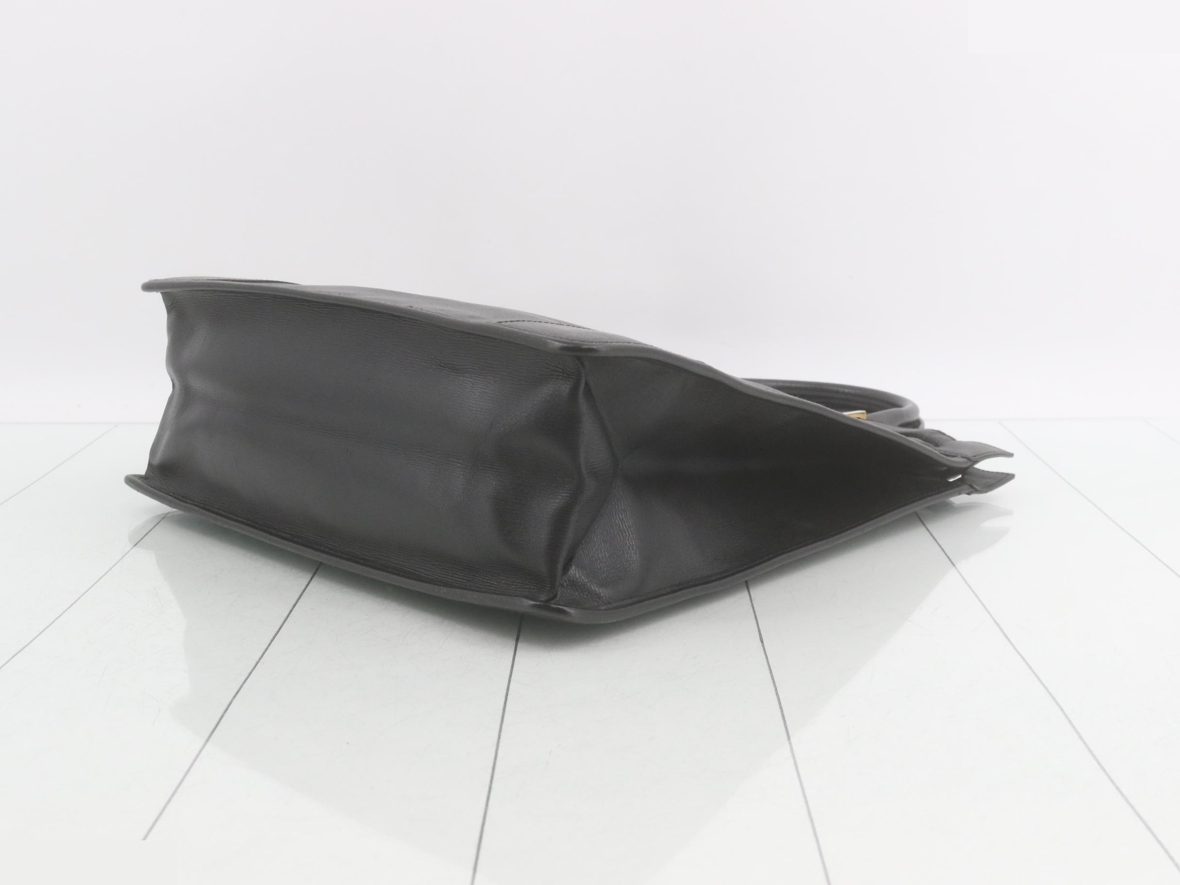 Leather tote bag — view 6