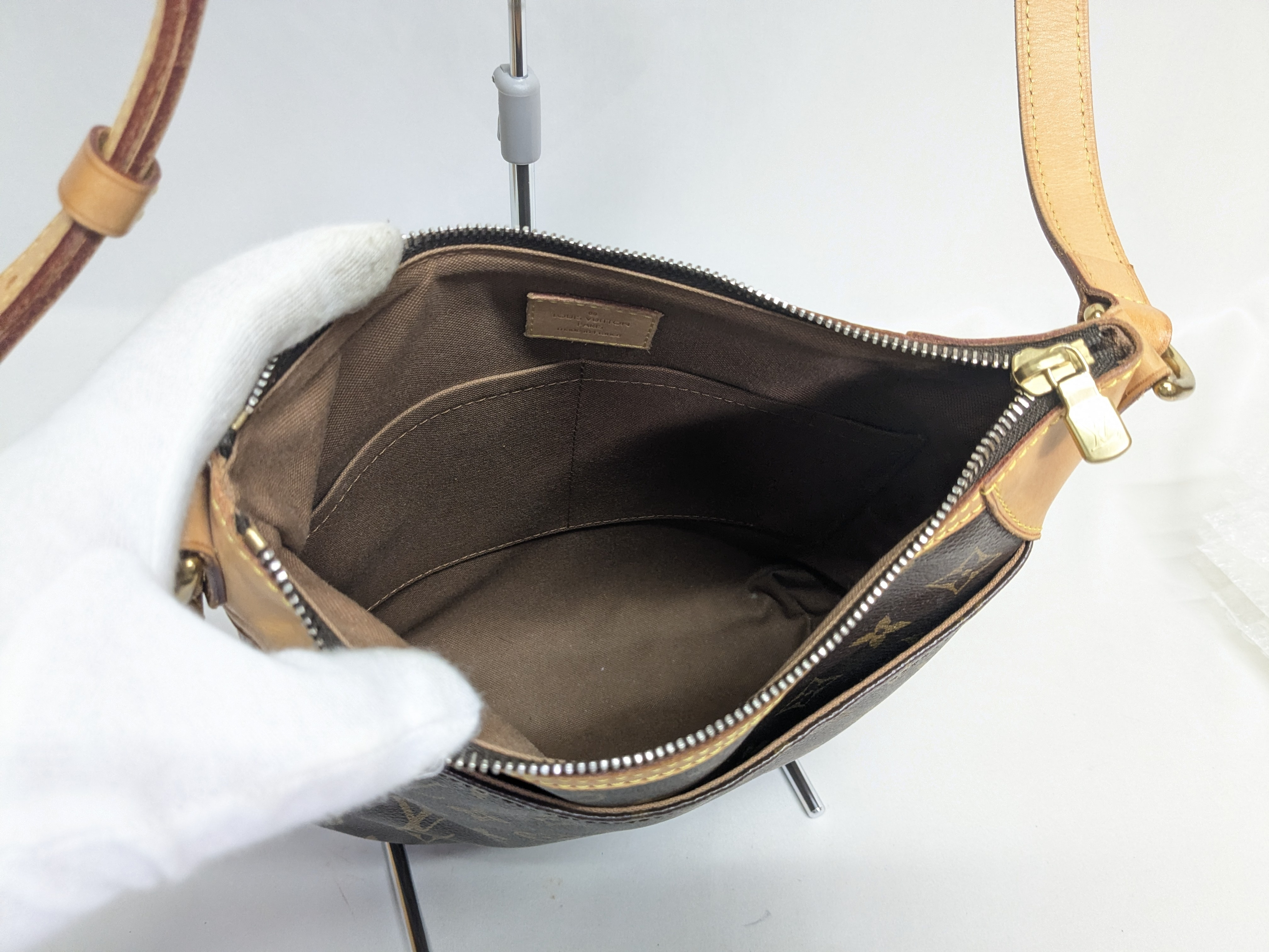 LV Monogram Odeon PM Shoulder Bag — view 8