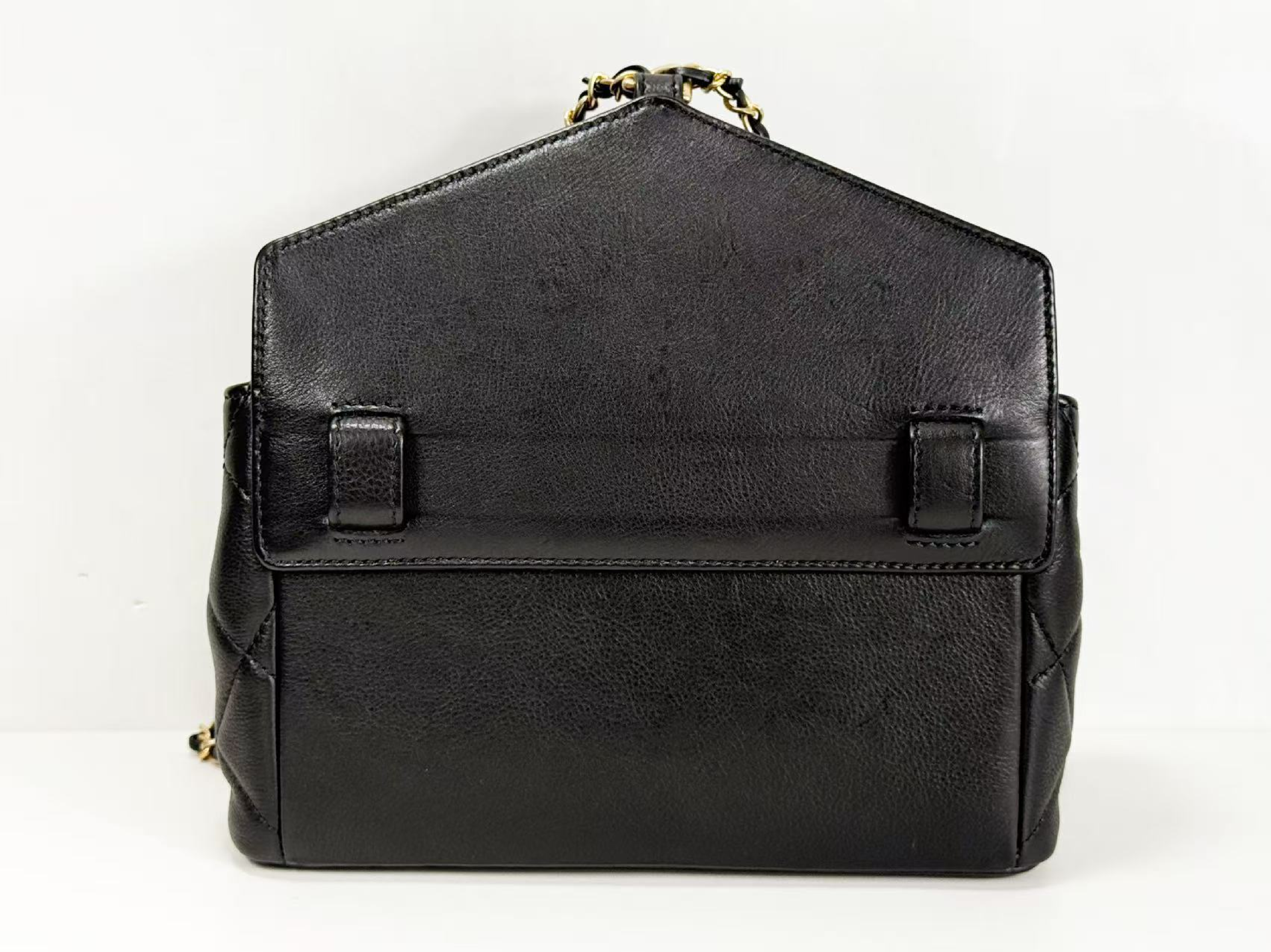 Black Matelassé Runway 3-Way Bag, Approx. W19cm, Serial Number [Includes Box, Booklet, Dust Bag, Authenticity Card, Strap, and Seal] Gold Hardware, Shoulder Bag 27769929 — view 6