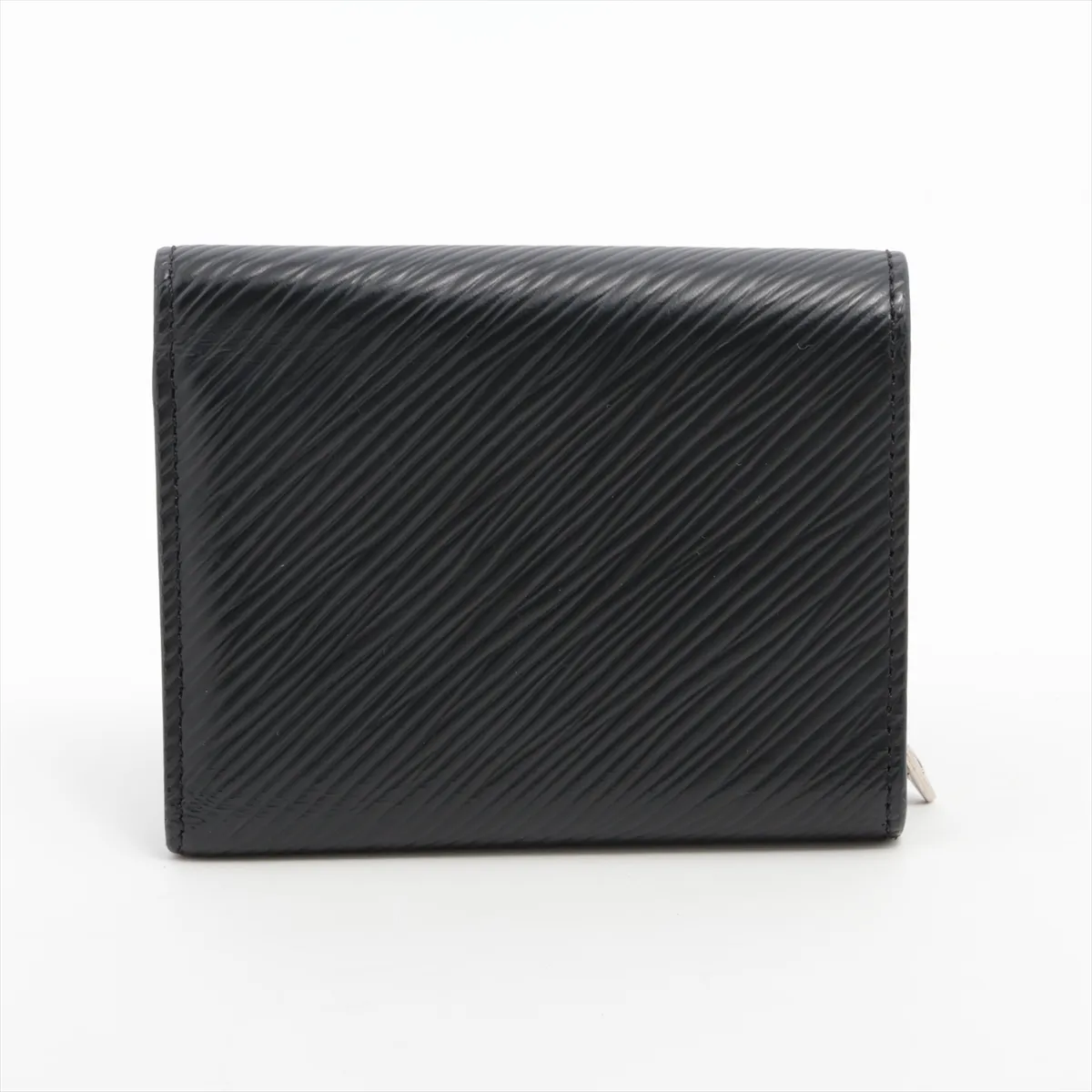 Epi Portefeuille Twist Compact XS M63322 TN4168 Noir Compact Wallet with Initials — view 2