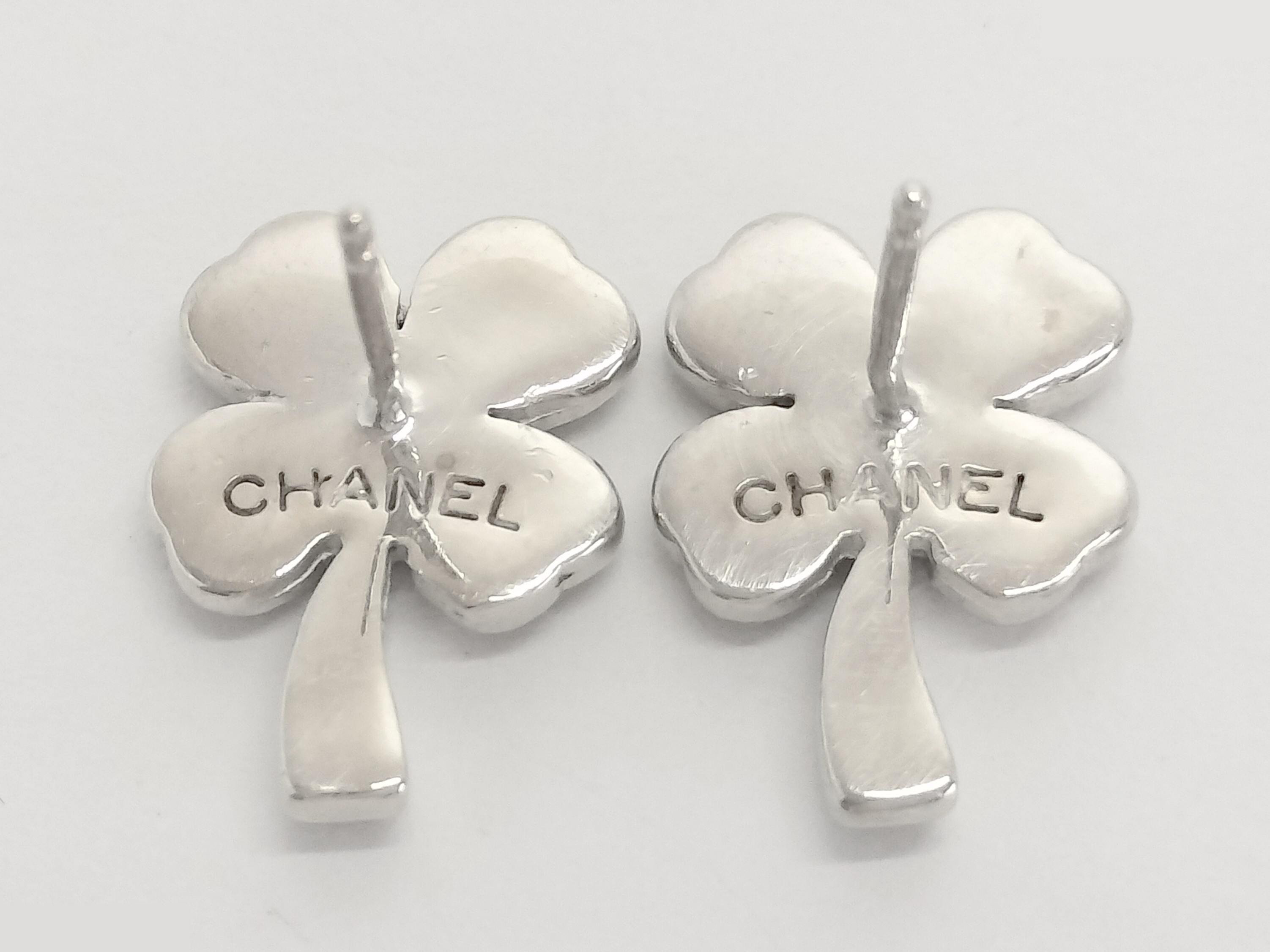 Clover 925 Silver Earrings, 5.6g — view 6