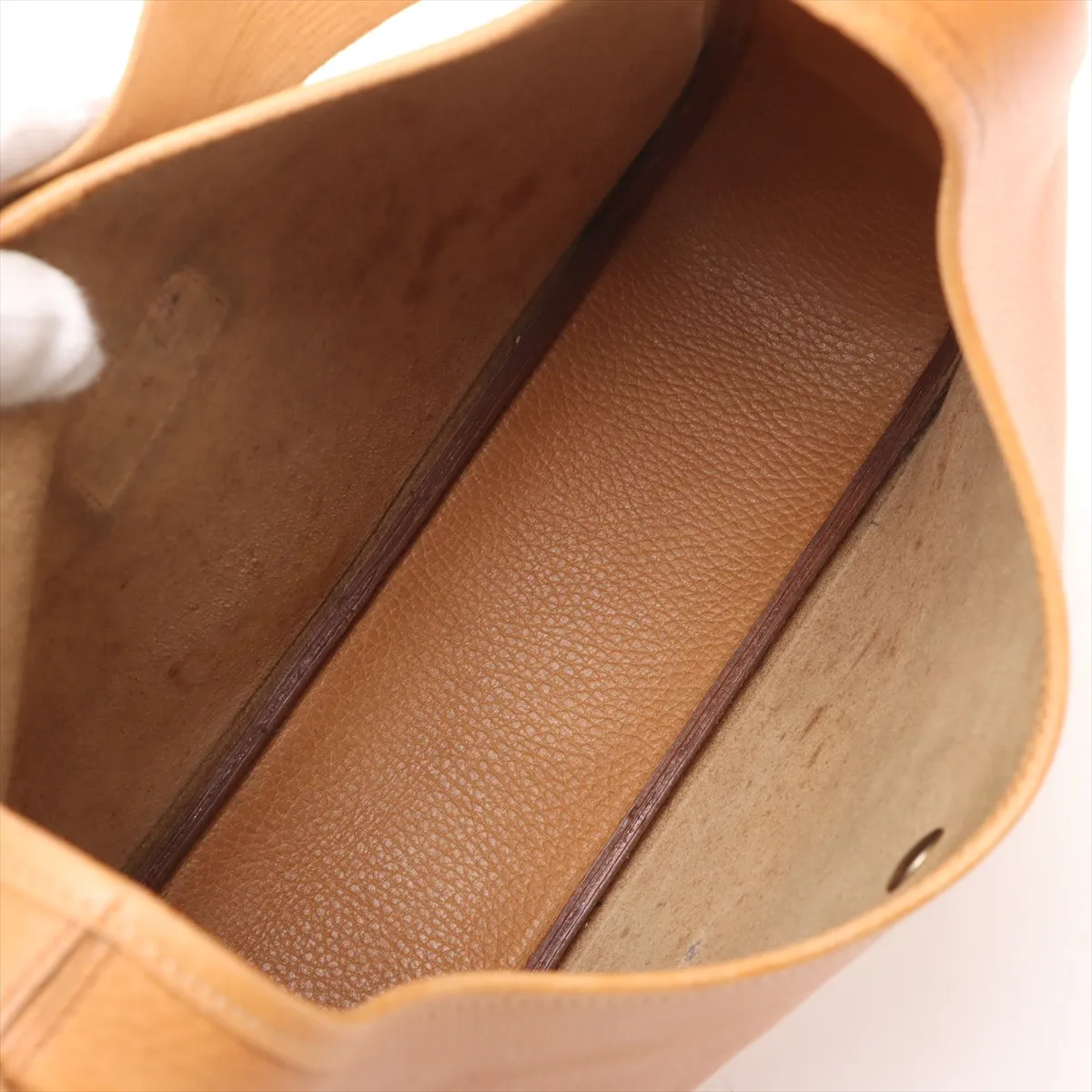 Saco Ardennes Natural Gold Hardware W:1993 — view 6