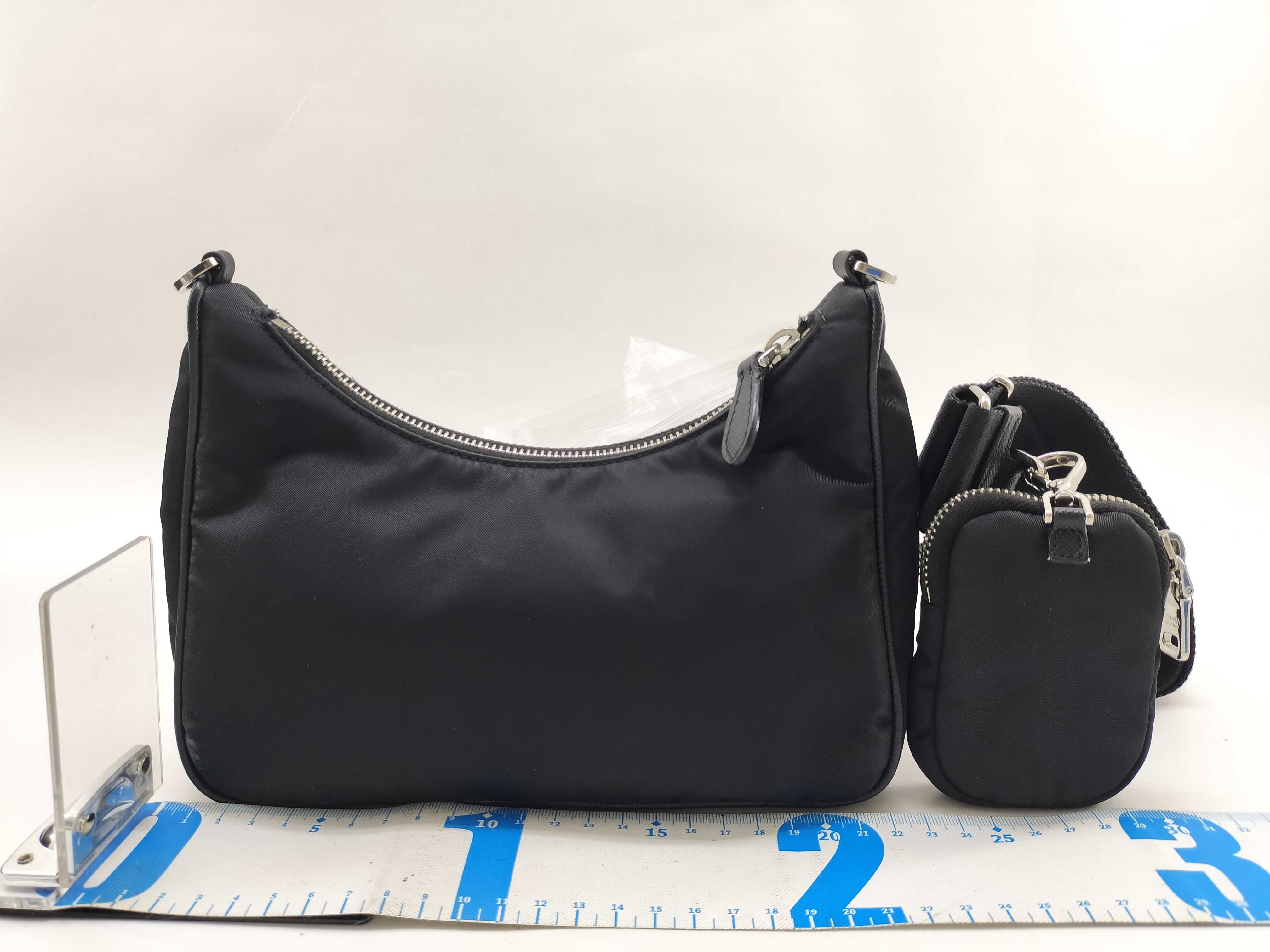 Nylon Prada Re-Edition 2005 2-Way Shoulder Bag with 2 Straps — view 2