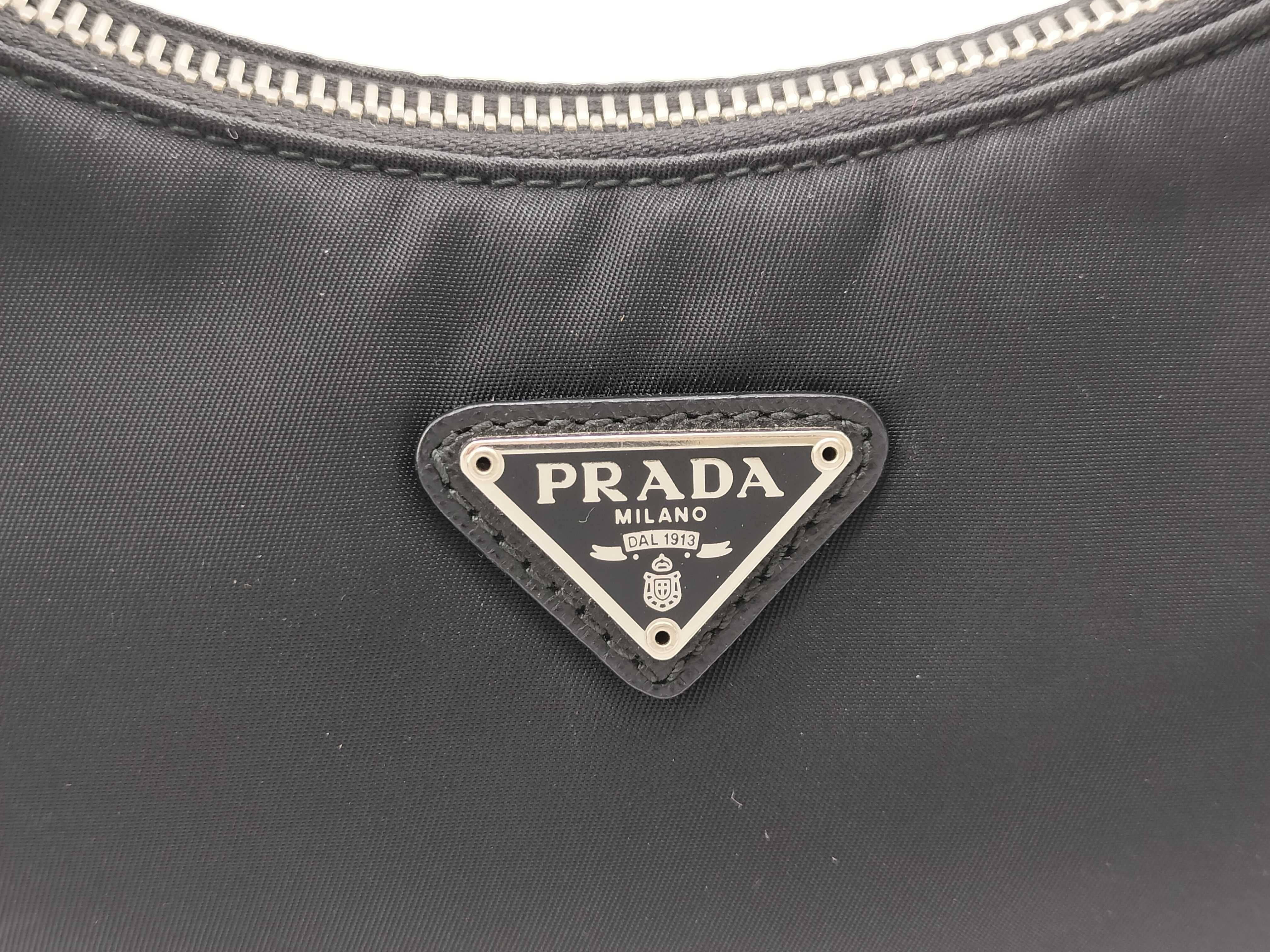 Nylon Prada Re-Edition 2005 2-Way Shoulder Bag with 2 Straps — view 7