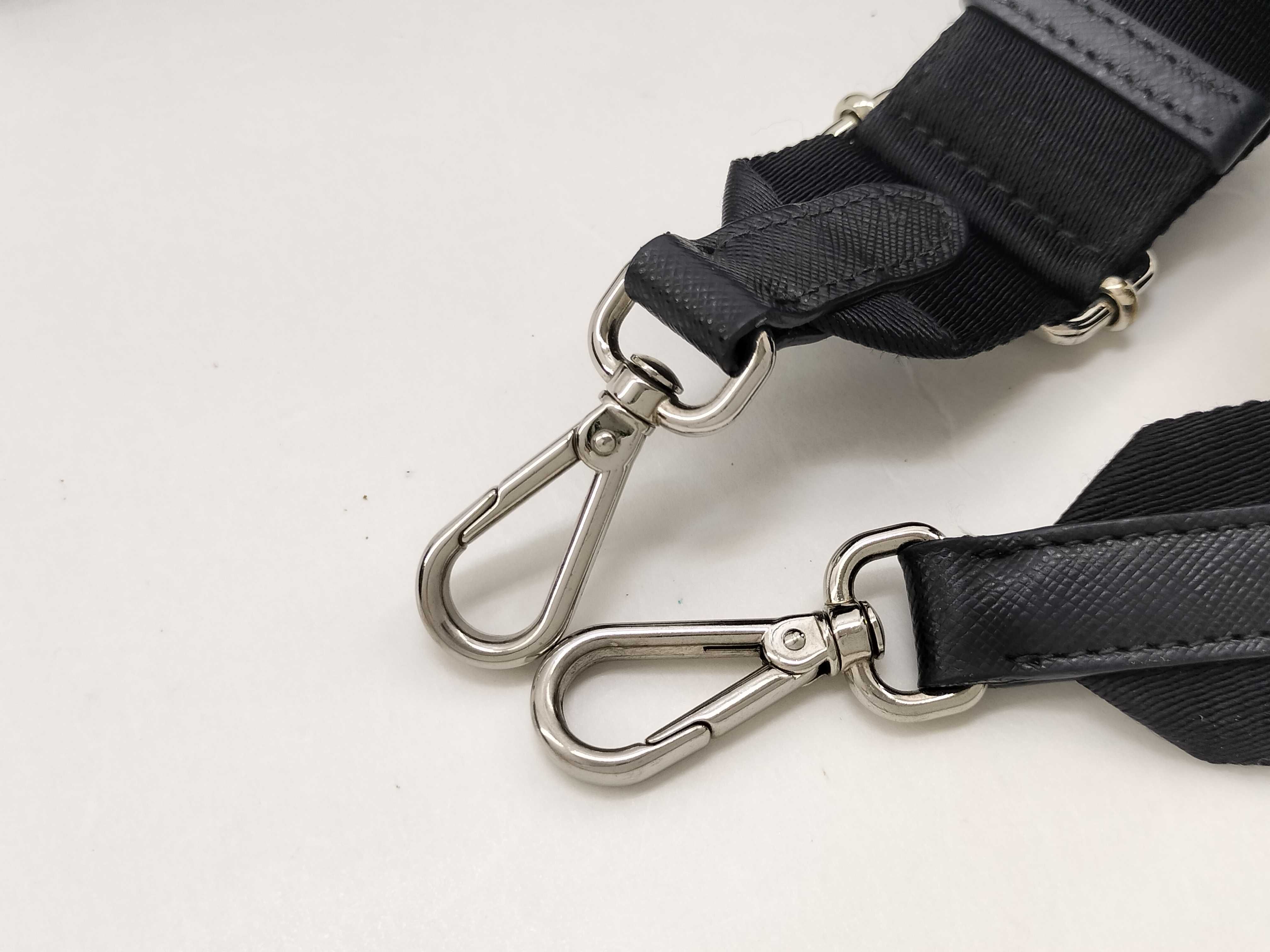 Nylon Prada Re-Edition 2005 2-Way Shoulder Bag with 2 Straps — view 9