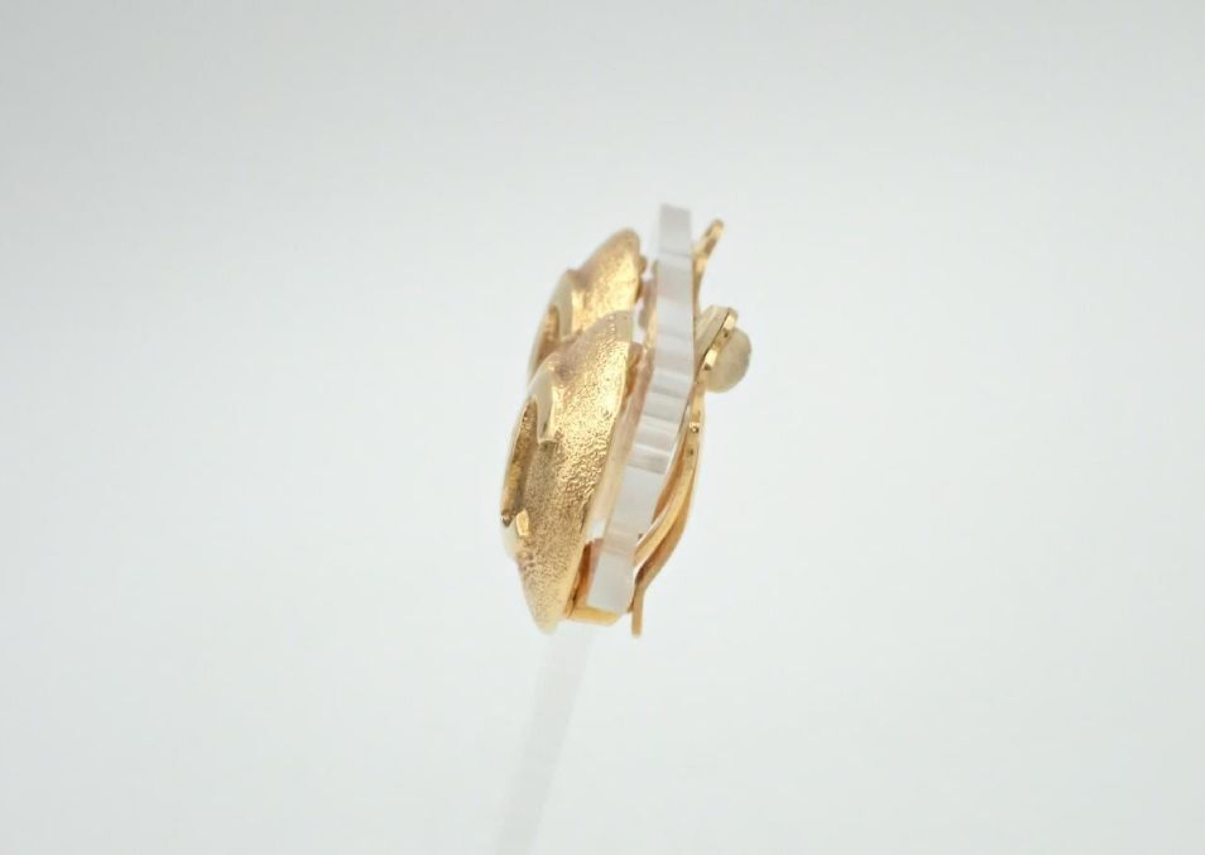 Coco Mark Earrings (with markings) 29 Gold Earrings — view 3
