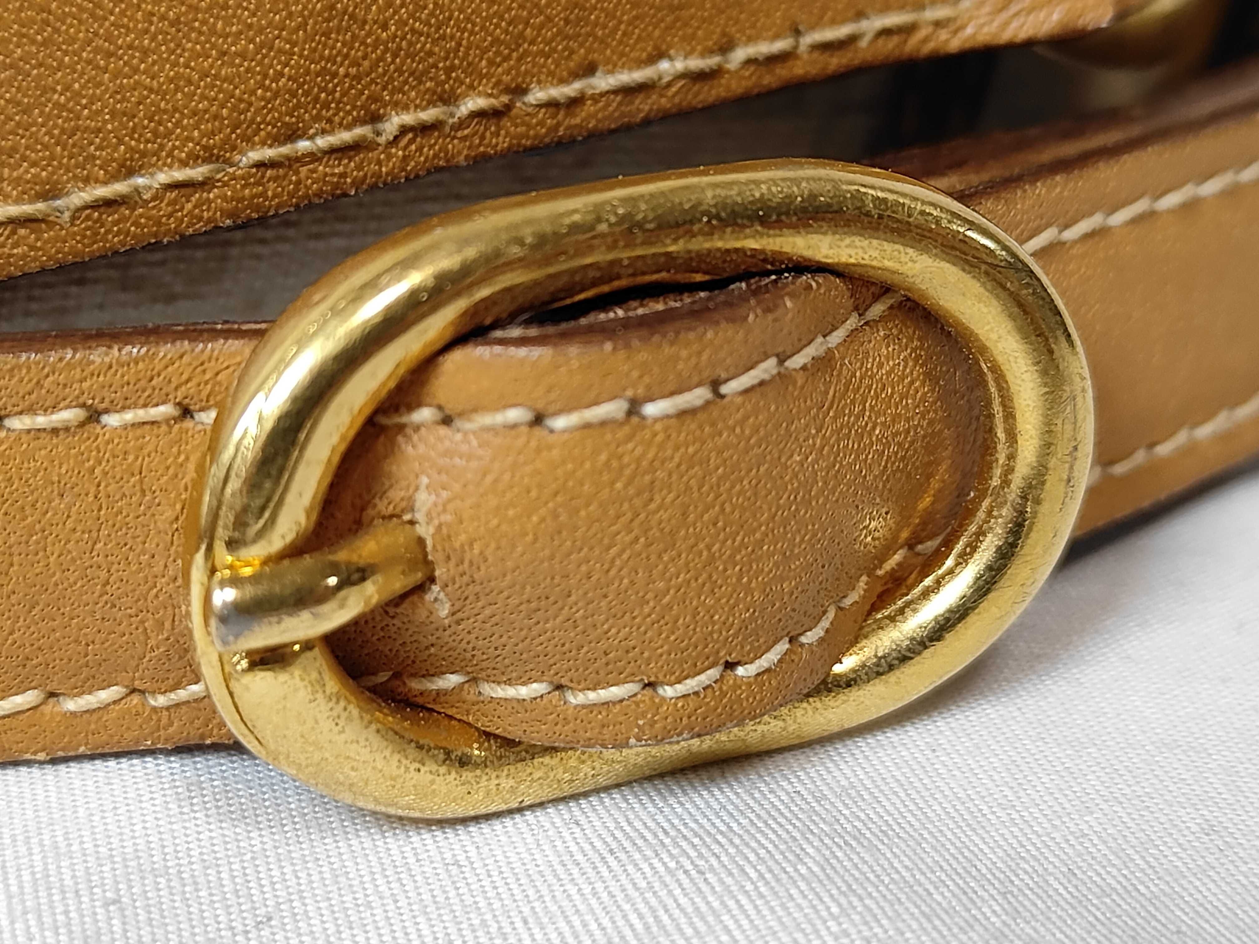 GG Plus Gucci Old Micro GG Plus PVC x Leather Shoulder Bag — view 15