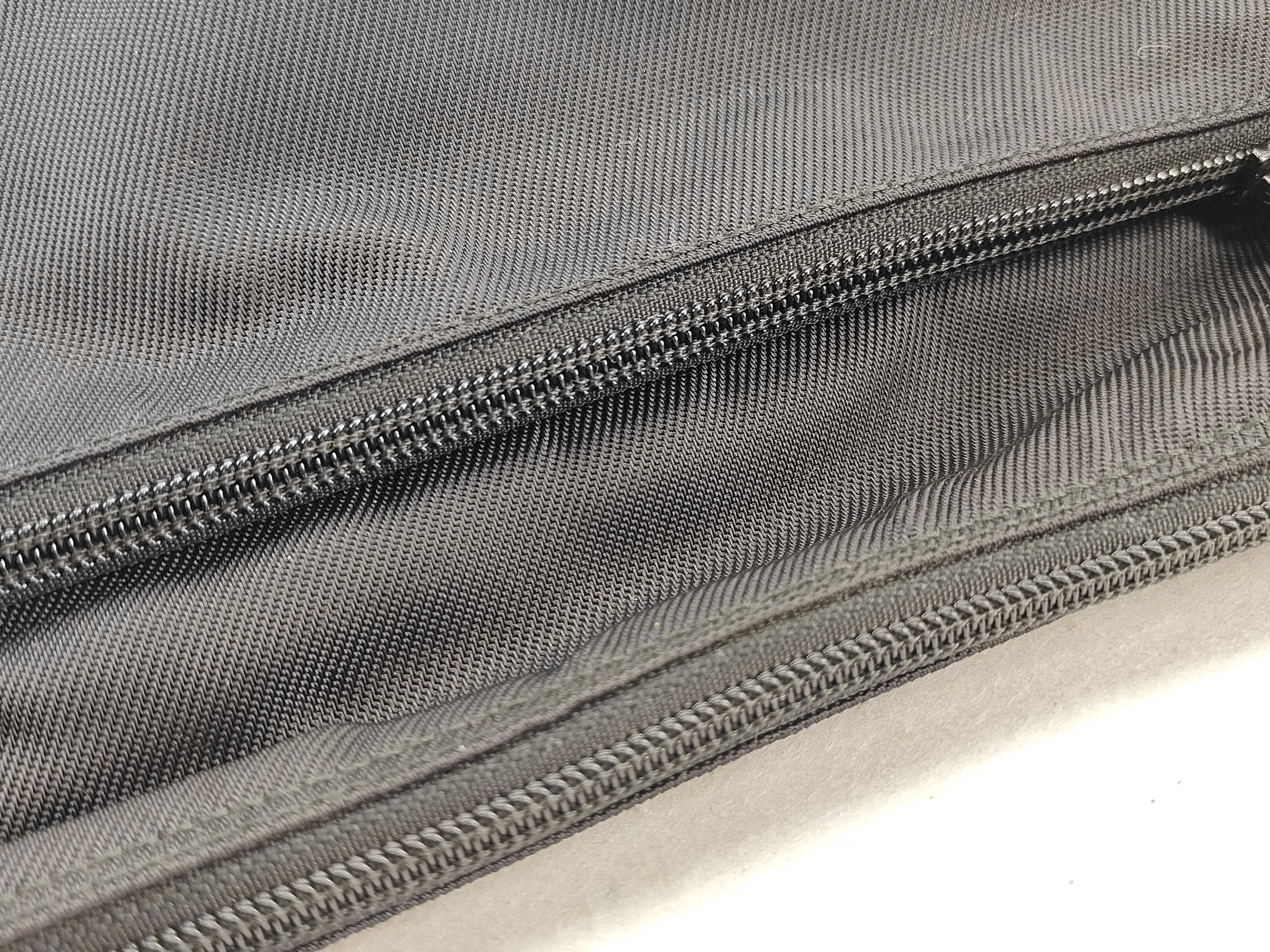 Bamboo Shoulder Bag, Nylon Leather, Black (000 2058 0509 5) — view 7