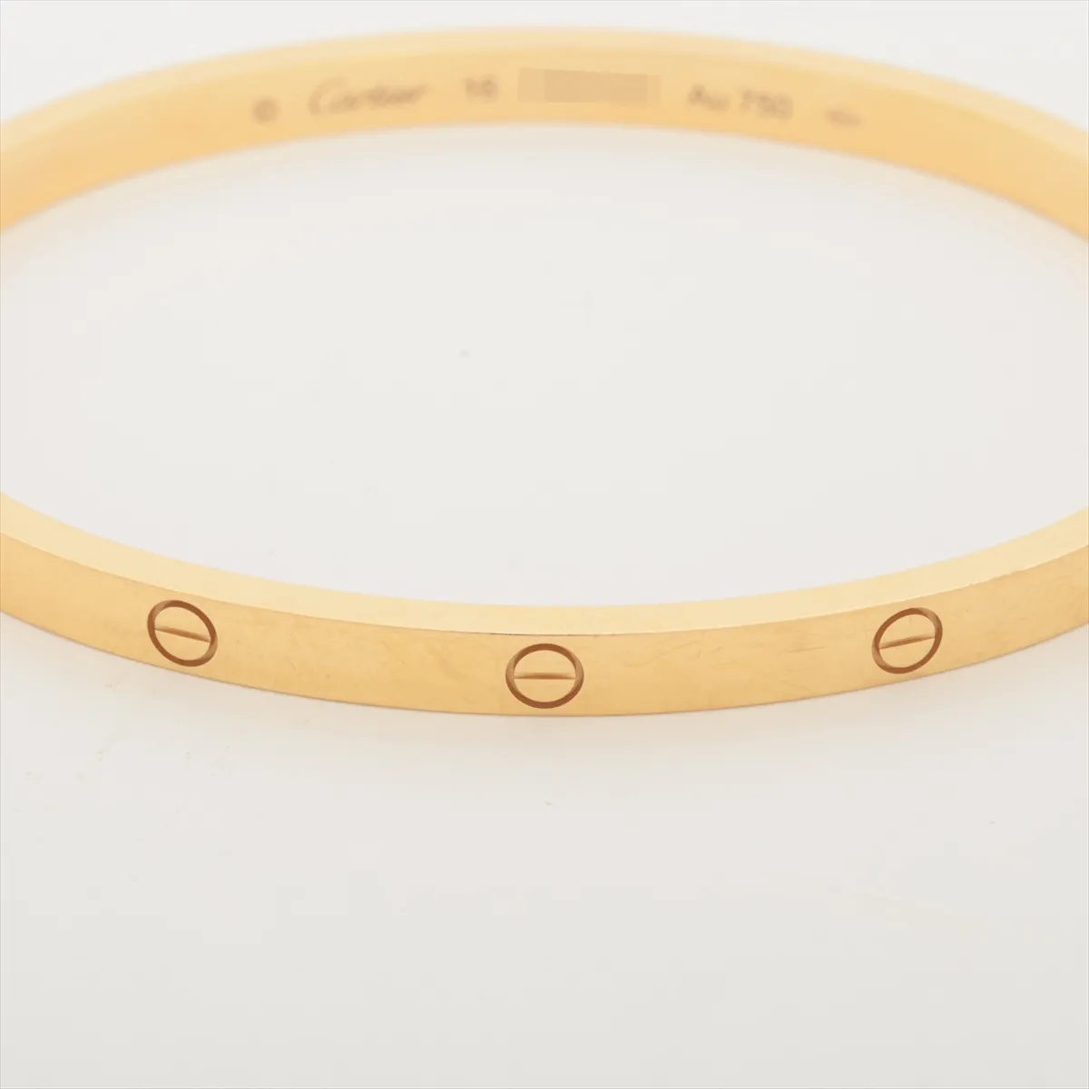 Love SM Bracelet 750 (Yellow Gold) 18.5g 16 PRS129 — view 3
