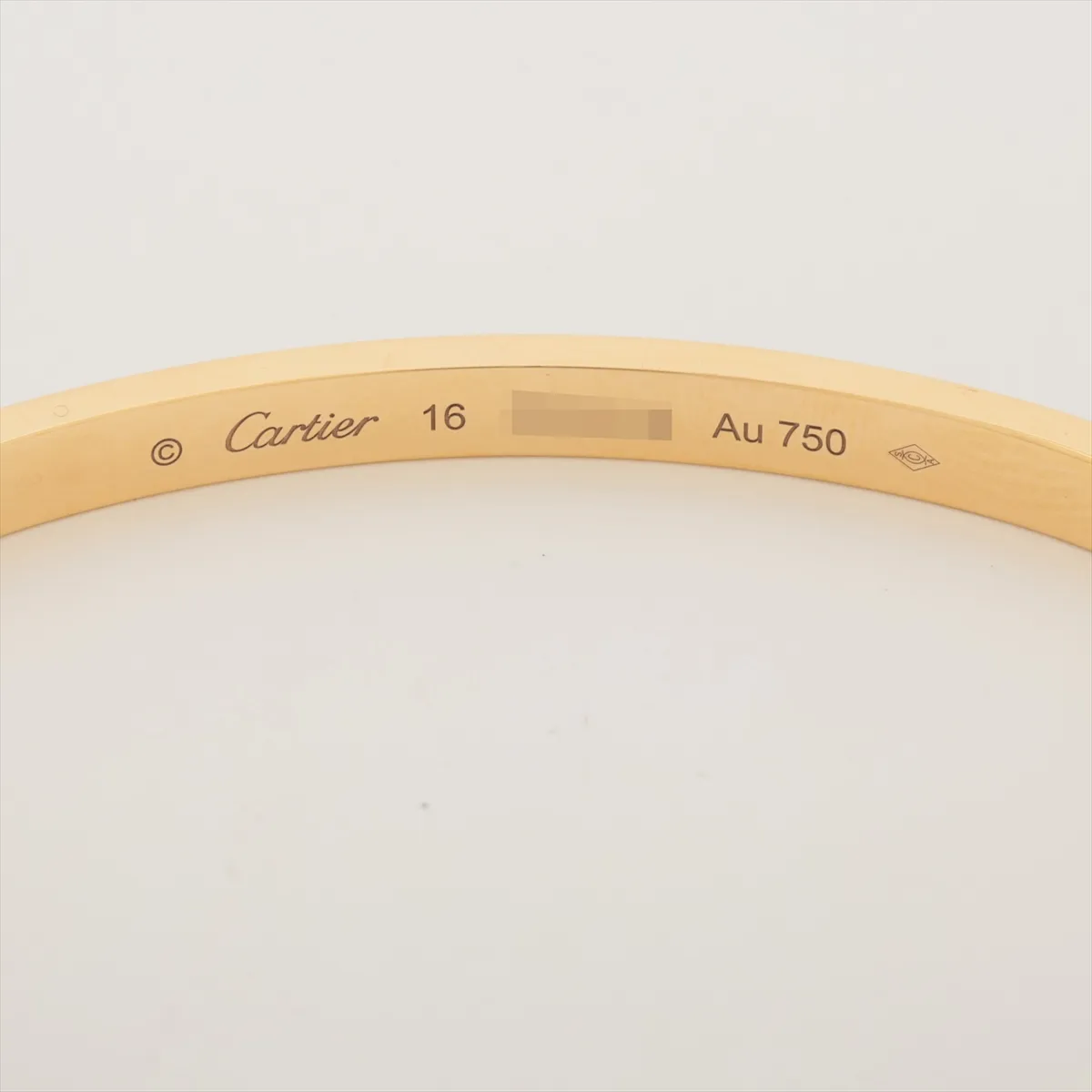 Love SM Bracelet 750 (Yellow Gold) 18.5g 16 PRS129 — view 5