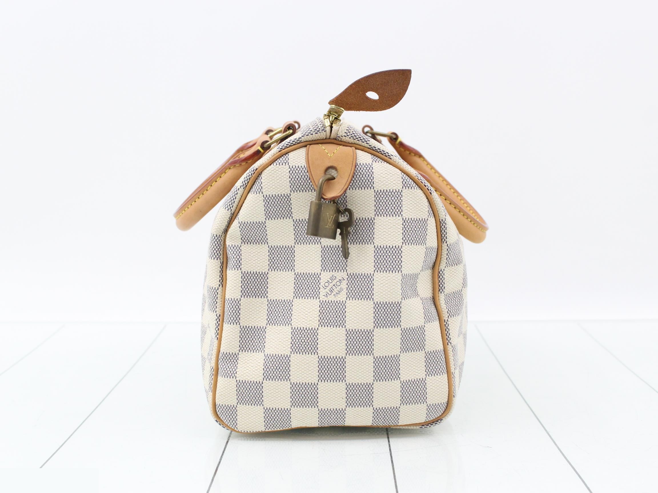 Damier Azur Speedy 25 Handbag — view 3