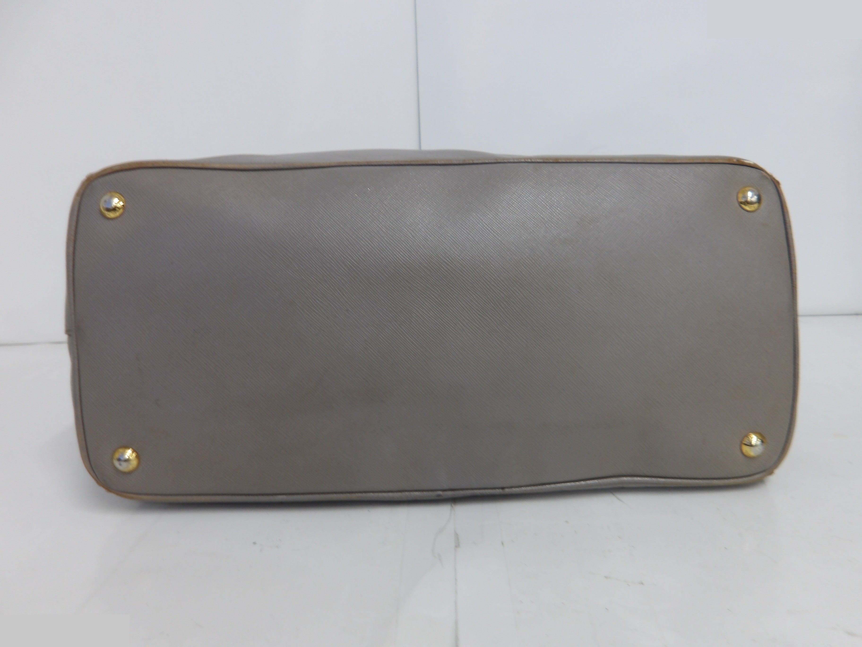 Saffiano Tote Bag with Gold Hardware — view 3